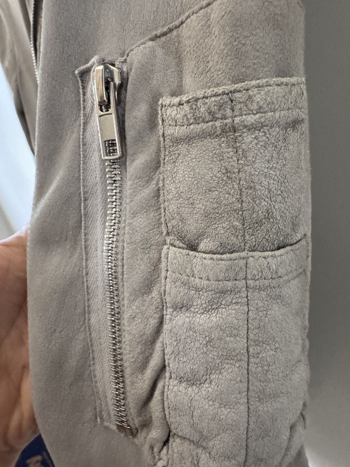 Rick Owens Rick Owens SS14 VICIOUS Blistered Lamb Leather Bomber Jacket Size S / US 4 / IT 40 - 3 Thumbnail