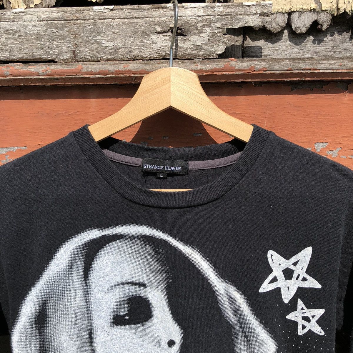 Japanese Brand Strange Heaven Punk Girl Star Life Tshirt Size US L / EU 52-54 / 3 - 5 Thumbnail
