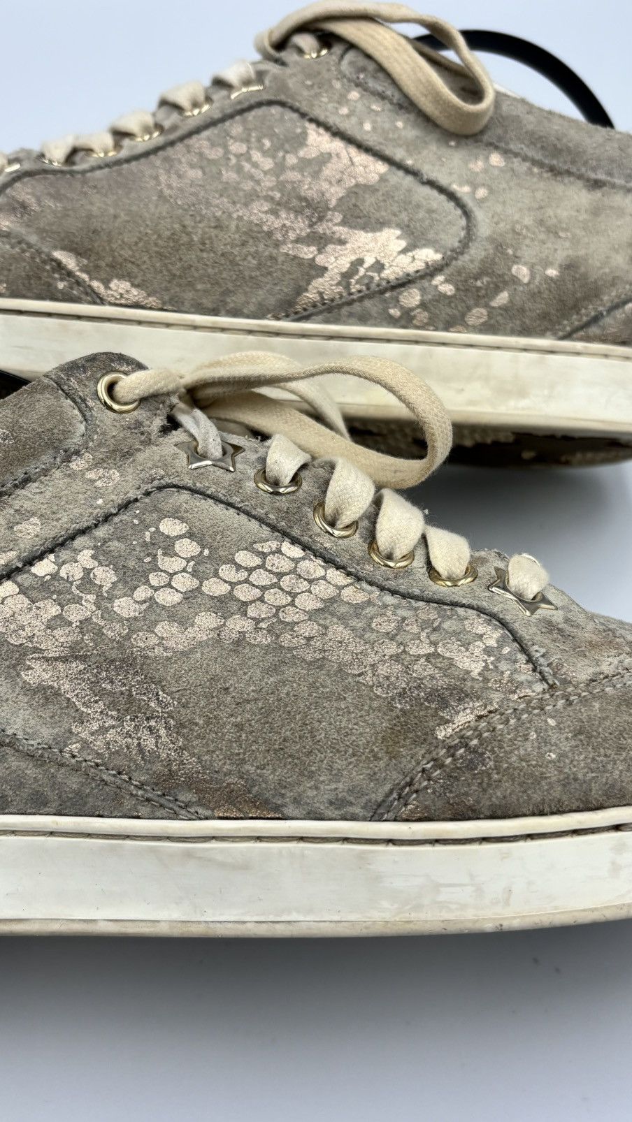 Jimmy Choo Jimmy Choo Suede Trainers snake print Size 36 Size US 6 / IT 36 - 4 Thumbnail