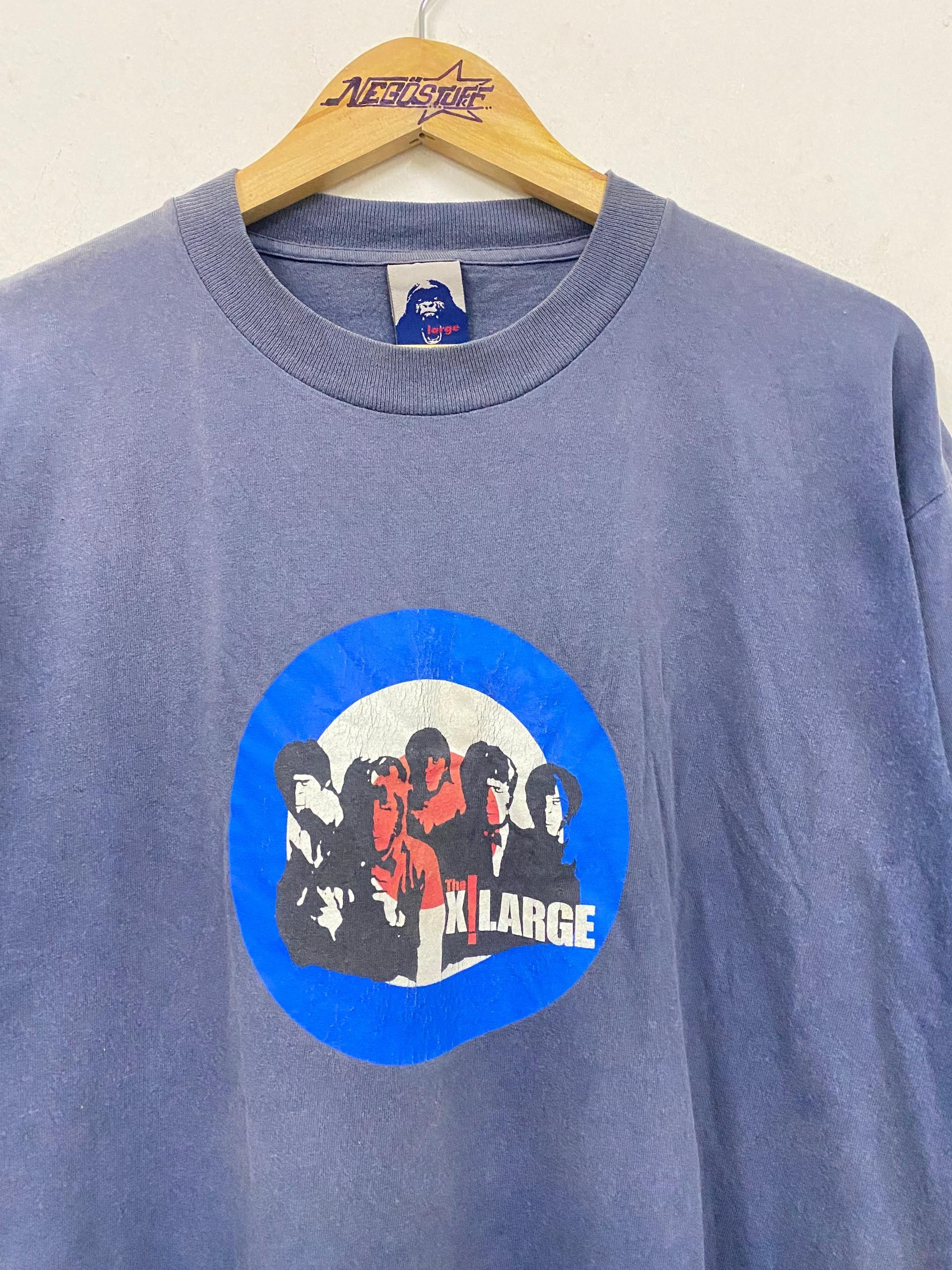 Xlarge Vintage 90s XLarge X The Who mods band sunfaded tshirt Size US L / EU 52-54 / 3 - 2 Thumbnail