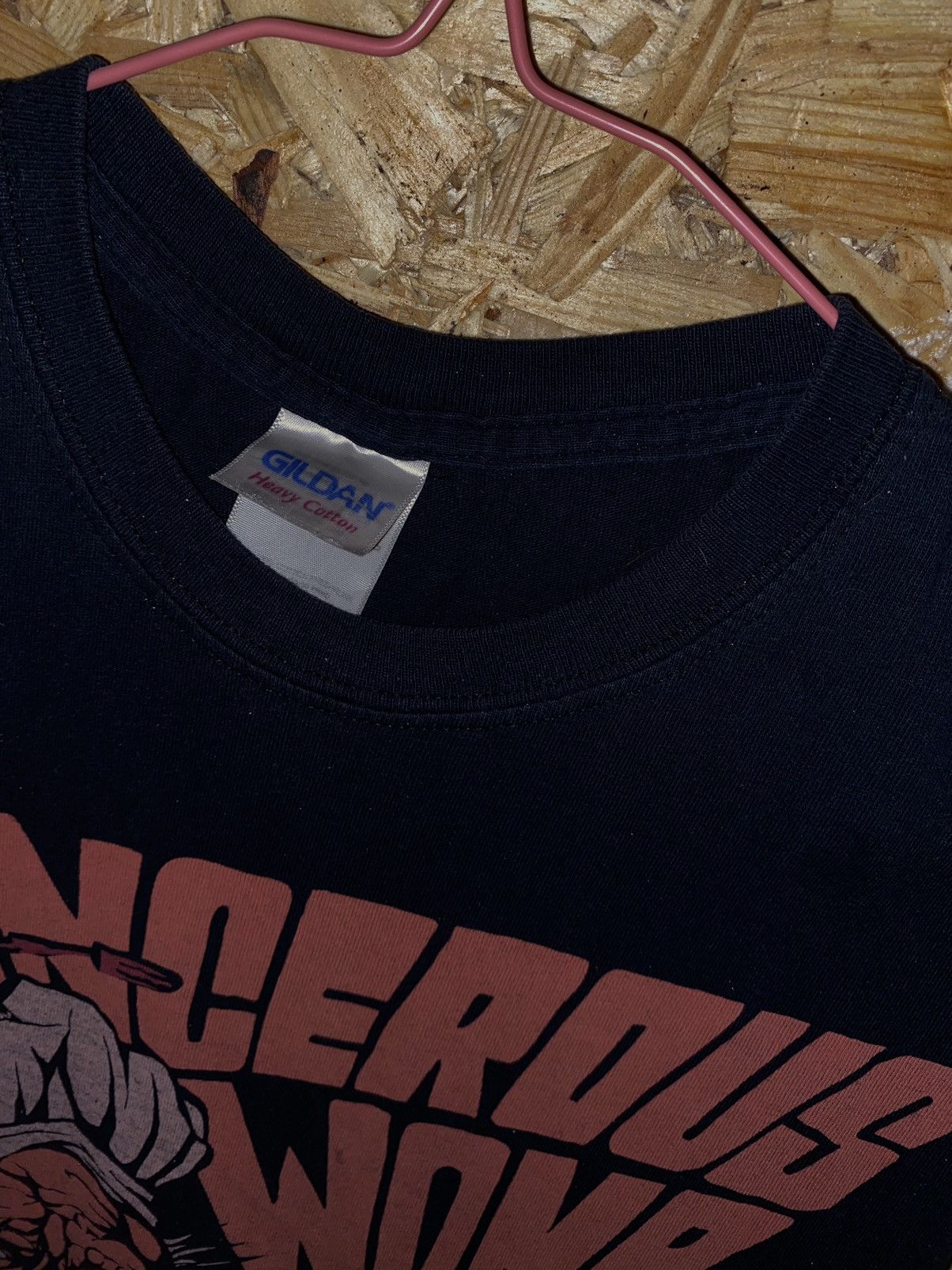 Band Tees × Vintage Vintage THRASHED Sleeveless T-Shirt Punk Grunge Gothic 18+ Size US M / EU 48-50 / 2 - 3 Thumbnail