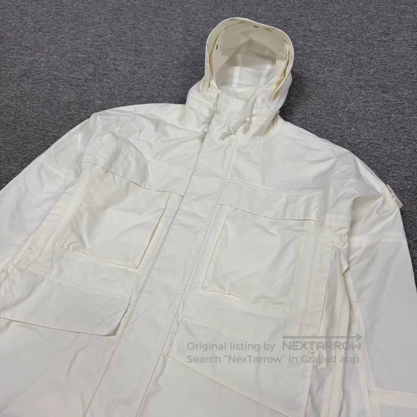 Stone Island STONE ISLAND White Ghost Multi-Pocket Functional Windproof Size US S / EU 44-46 / 1 - 3 Thumbnail