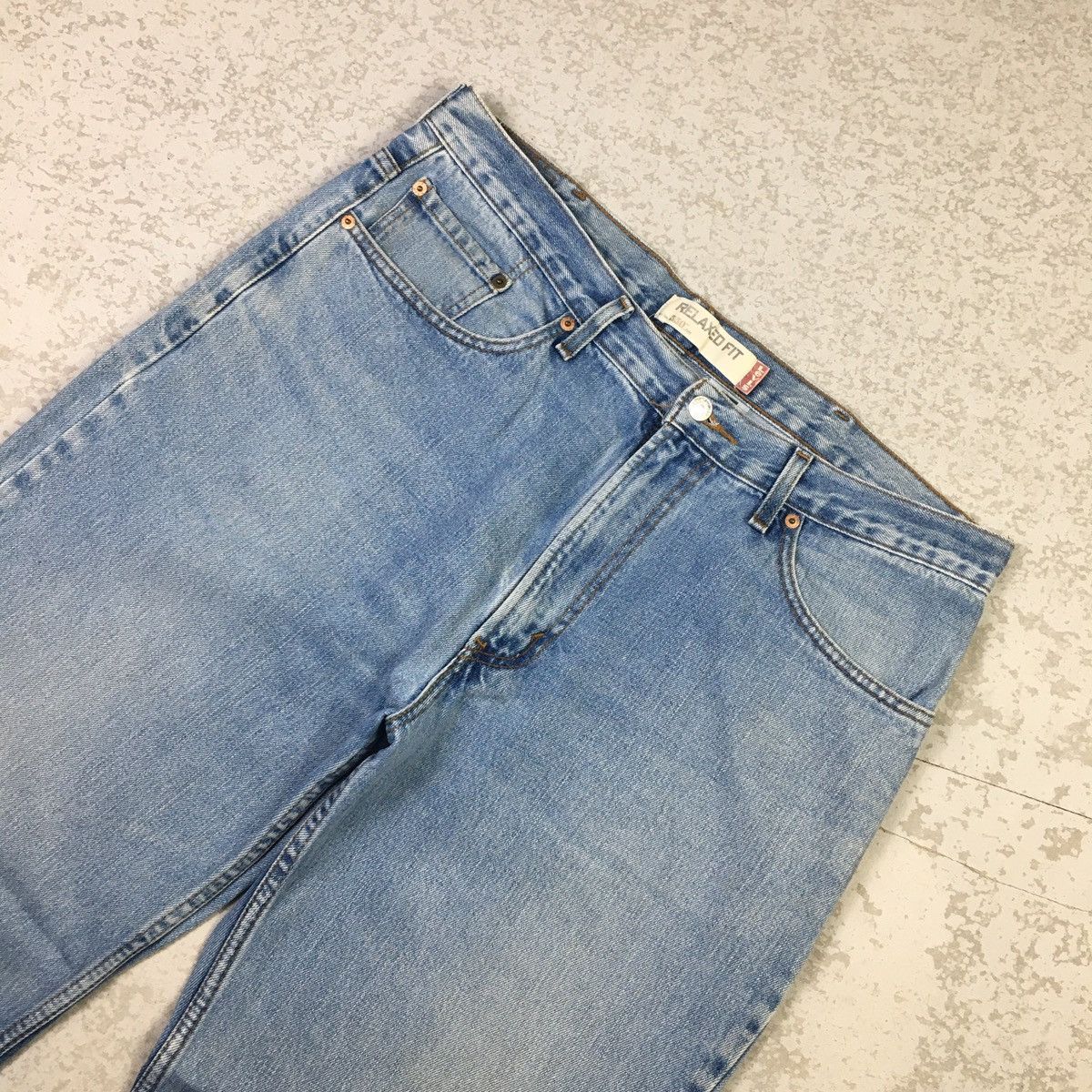 Levi's × Levi's Vintage Clothing × Vintage Levis 550 Relaxed Fit Vintage Y2K Jeans Size US 38 / EU 54 - 5 Thumbnail