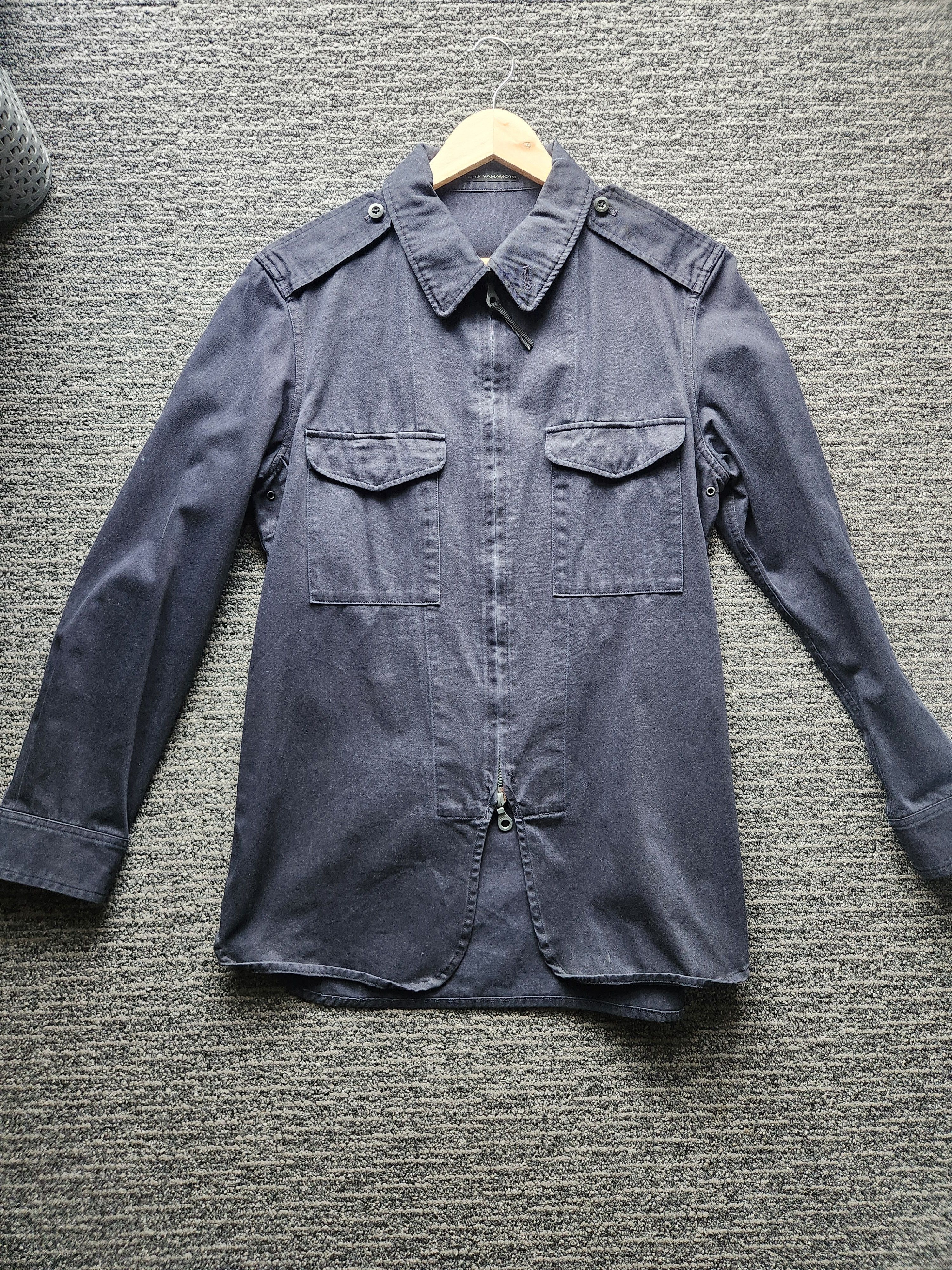 Y's for Men Yohji Yamamoto Y's for Men 2000s navy army jacket Size US S / EU 44-46 / 1 - 1 Thumbnail