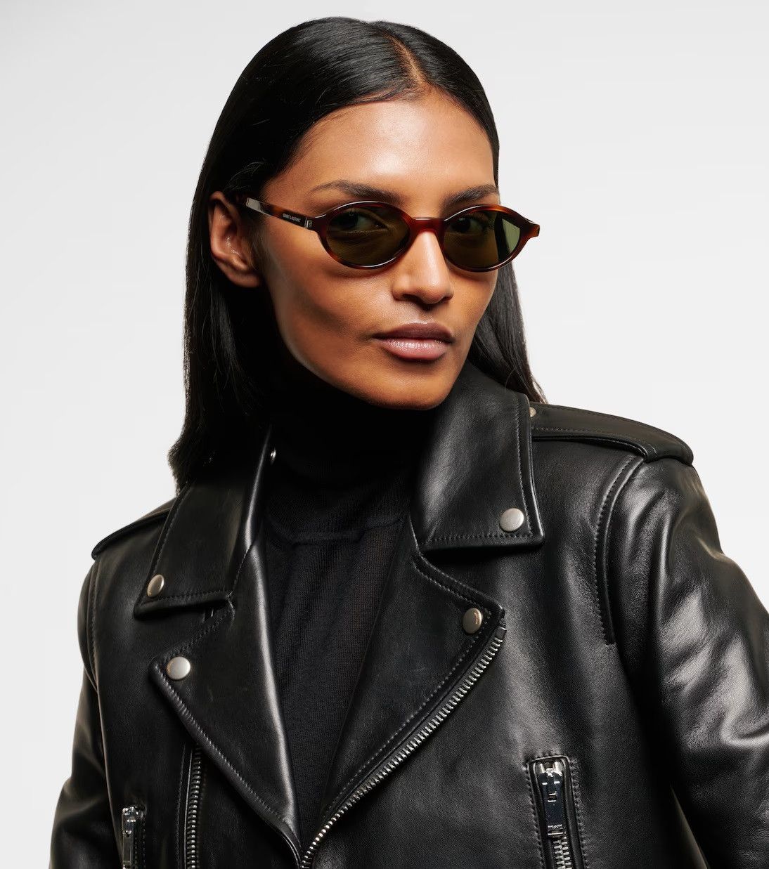 Yves Saint Laurent Saint Laurent Women Sunglasses Oval SL751 JEANNE 002 Size ONE SIZE - 11 Thumbnail