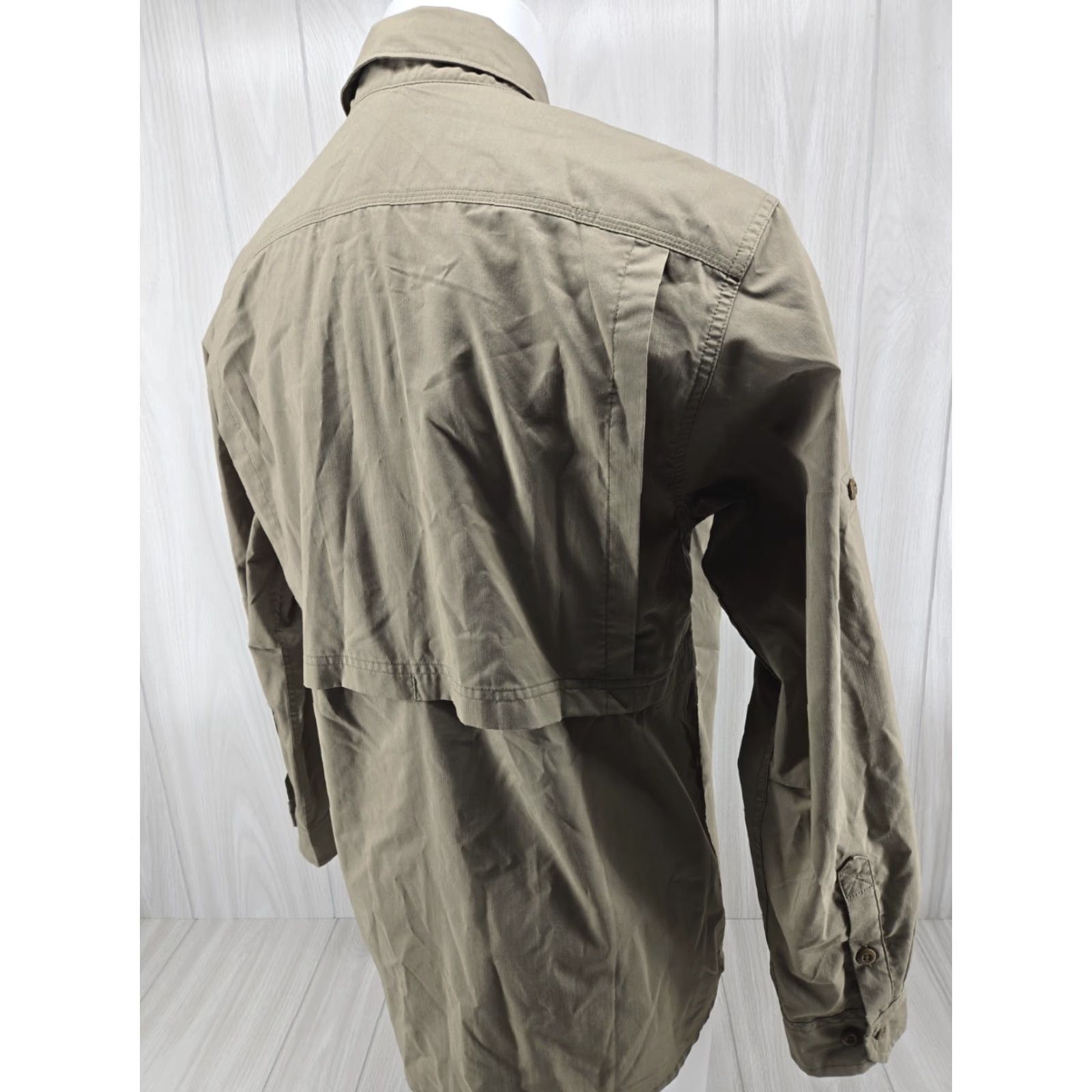 Carhartt Carhartt Force Button Up Shirt Long Sleeve Green Medium Relaxed Fit Mens Size US M / EU 48-50 / 2 - 7 Thumbnail