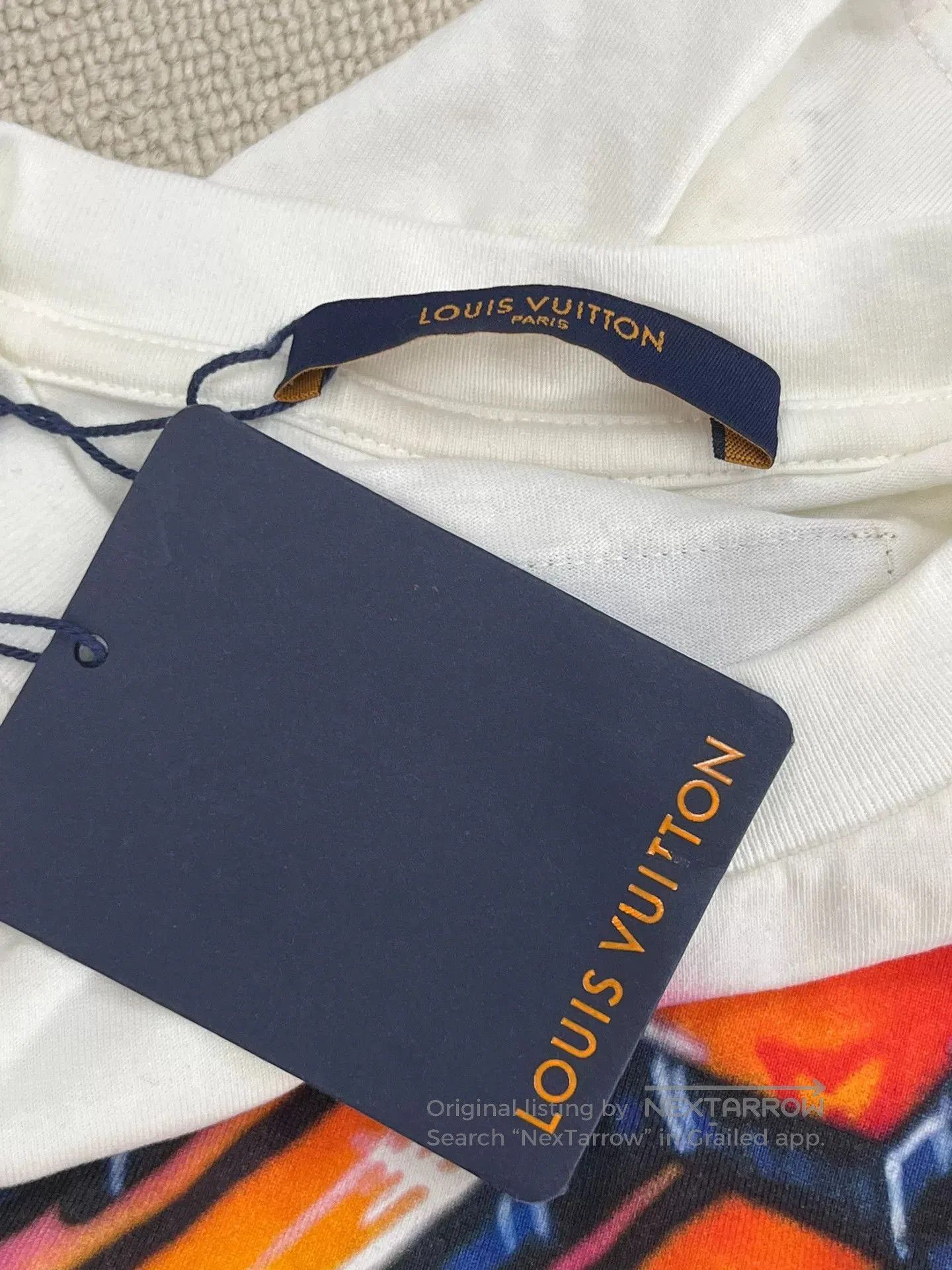 Louis Vuitton Louis Vuitton Letter Print Short Sleeve T-Shirt. Size US M / EU 48-50 / 2 - 4 Thumbnail