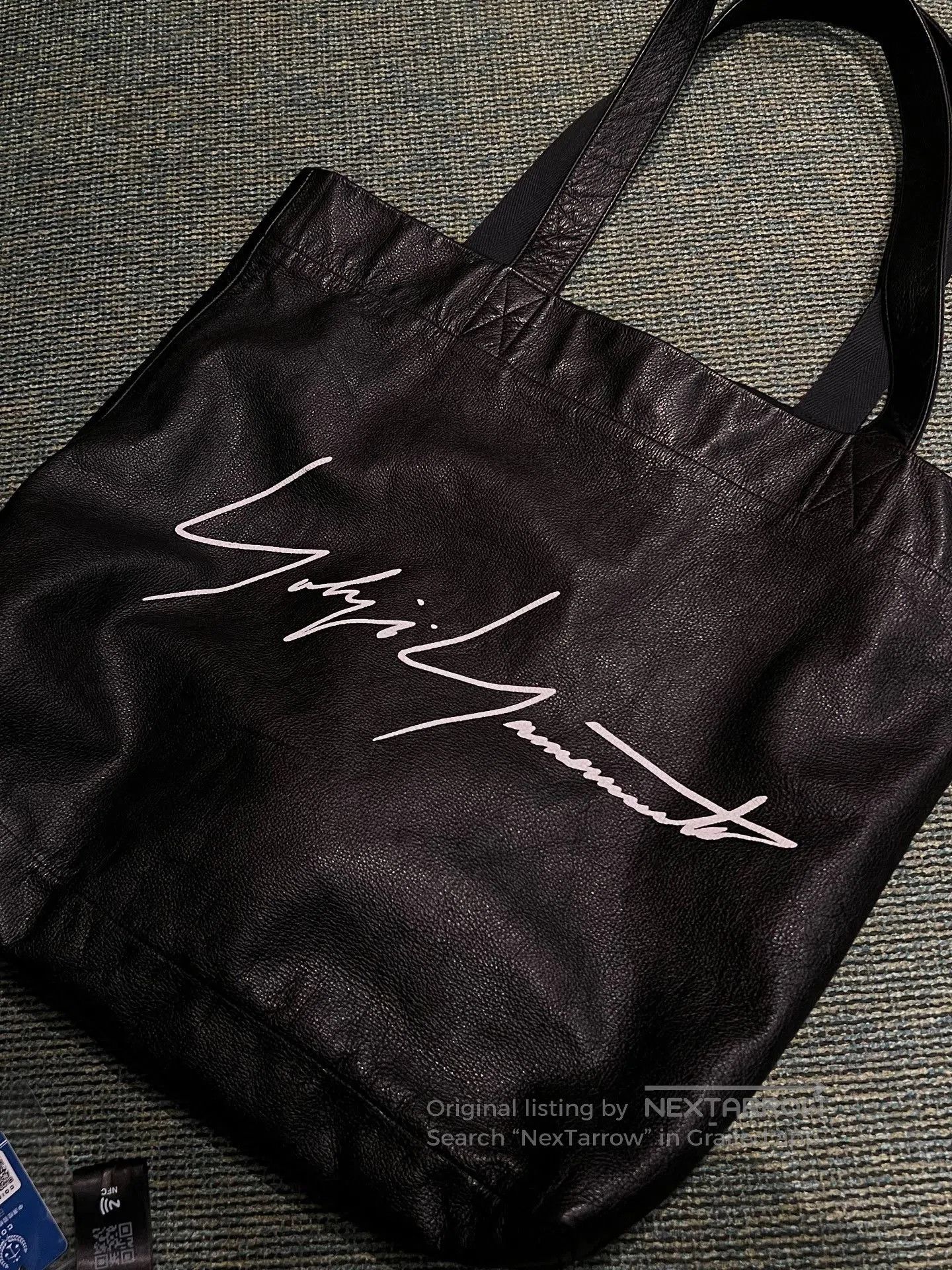 Yohji Yamamoto Yohji Yamamoto Leather Tote Bag. Size ONE SIZE - 5 Thumbnail