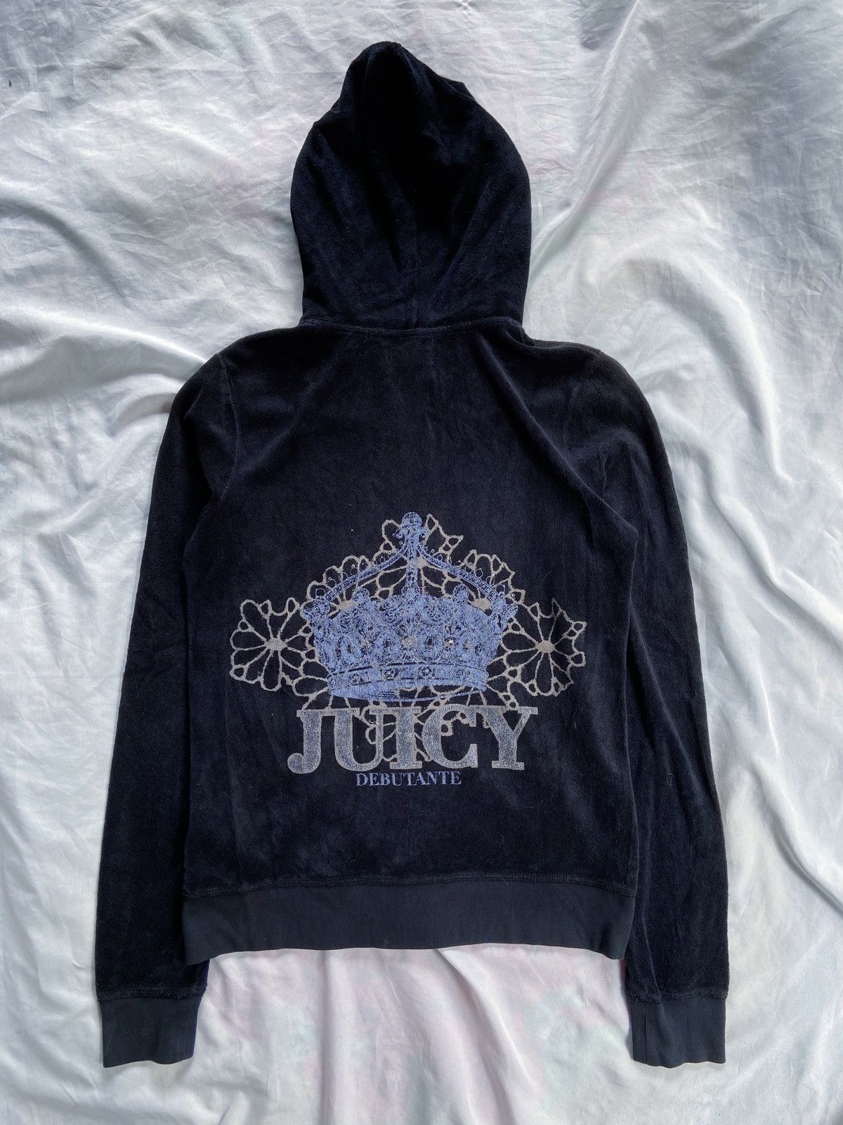 Juicy Couture Jeans JUICY COUTURE DEBUTANTE ZIP HOODIE Size US S / EU 44-46 / 1 - 2 Thumbnail