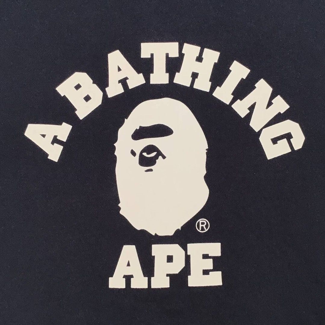 Bape BAPE College logo full zip hoodie a bathing ape Size US L / EU 52-54 / 3 - 5 Thumbnail
