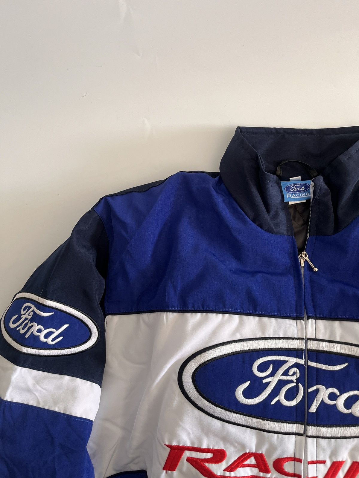 Ford racing jacket- embroidered ford performance racing f1