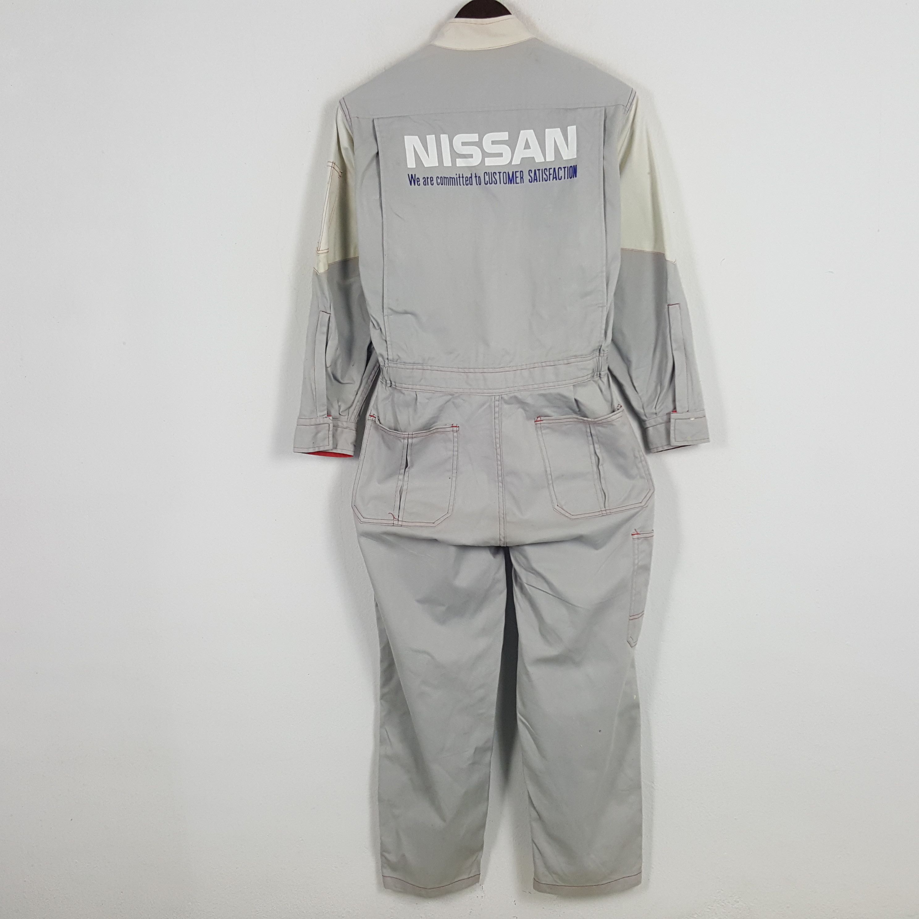 Sports Specialties × Vintage Vintage Nissan Racing Sport Coverall Jumpsuit Jacket Size US M / EU 48-50 / 2 - 1 Thumbnail