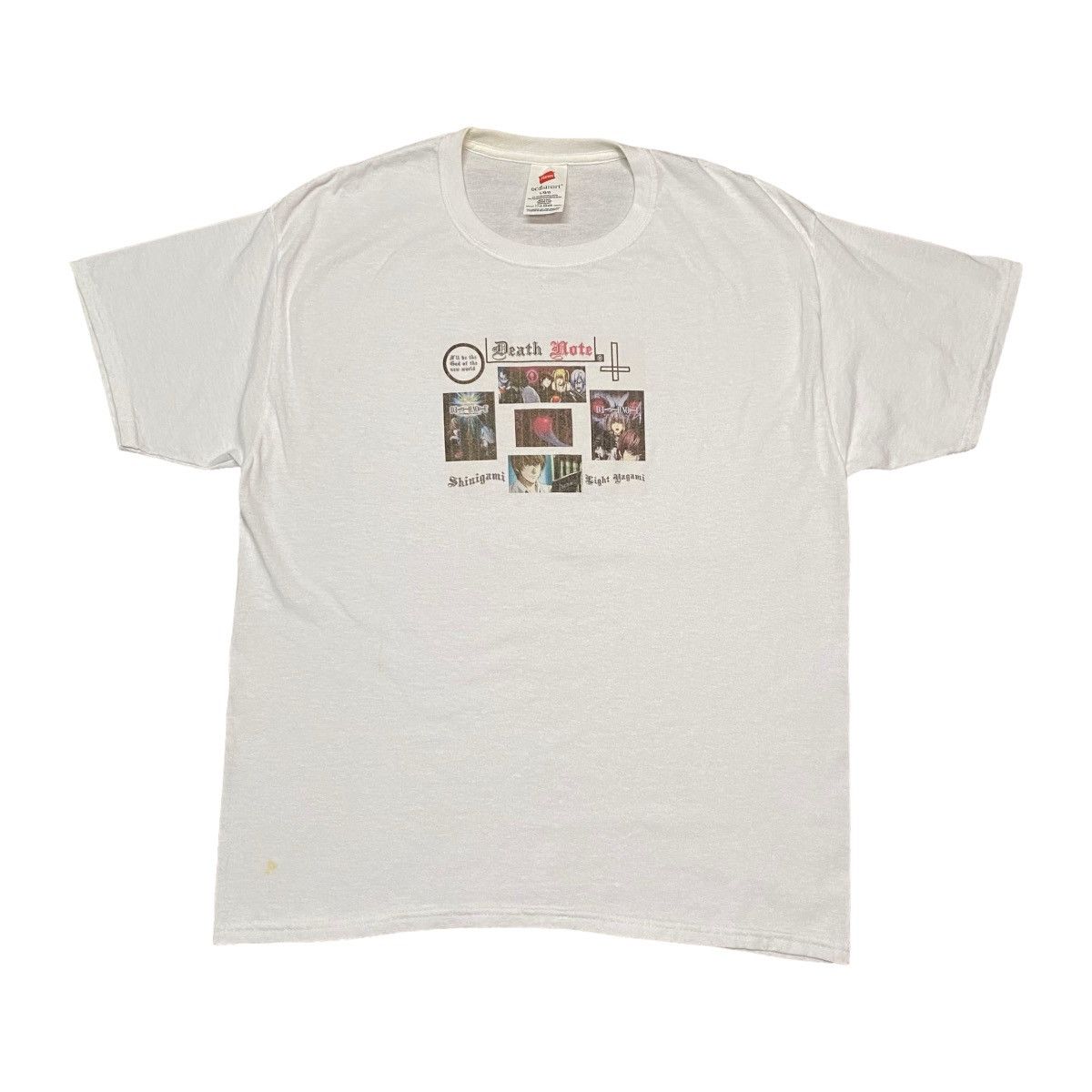 Anime DEATH NOTE YAGAMI LIGHT ANIME T SHIRT BOOTLEG Size US L / EU 52-54 / 3 - 1 Thumbnail
