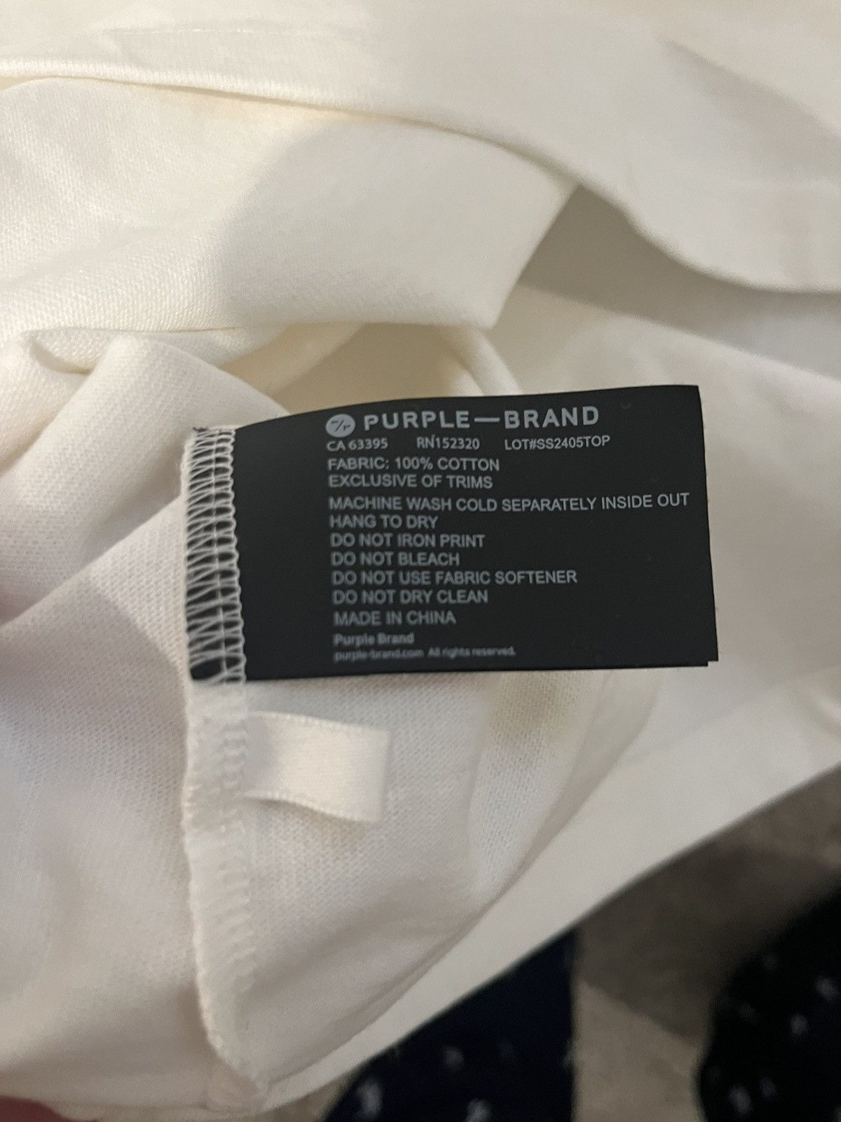 Purple Brand Purple Brand Tshirt Size US S / EU 44-46 / 1 - 4 Thumbnail
