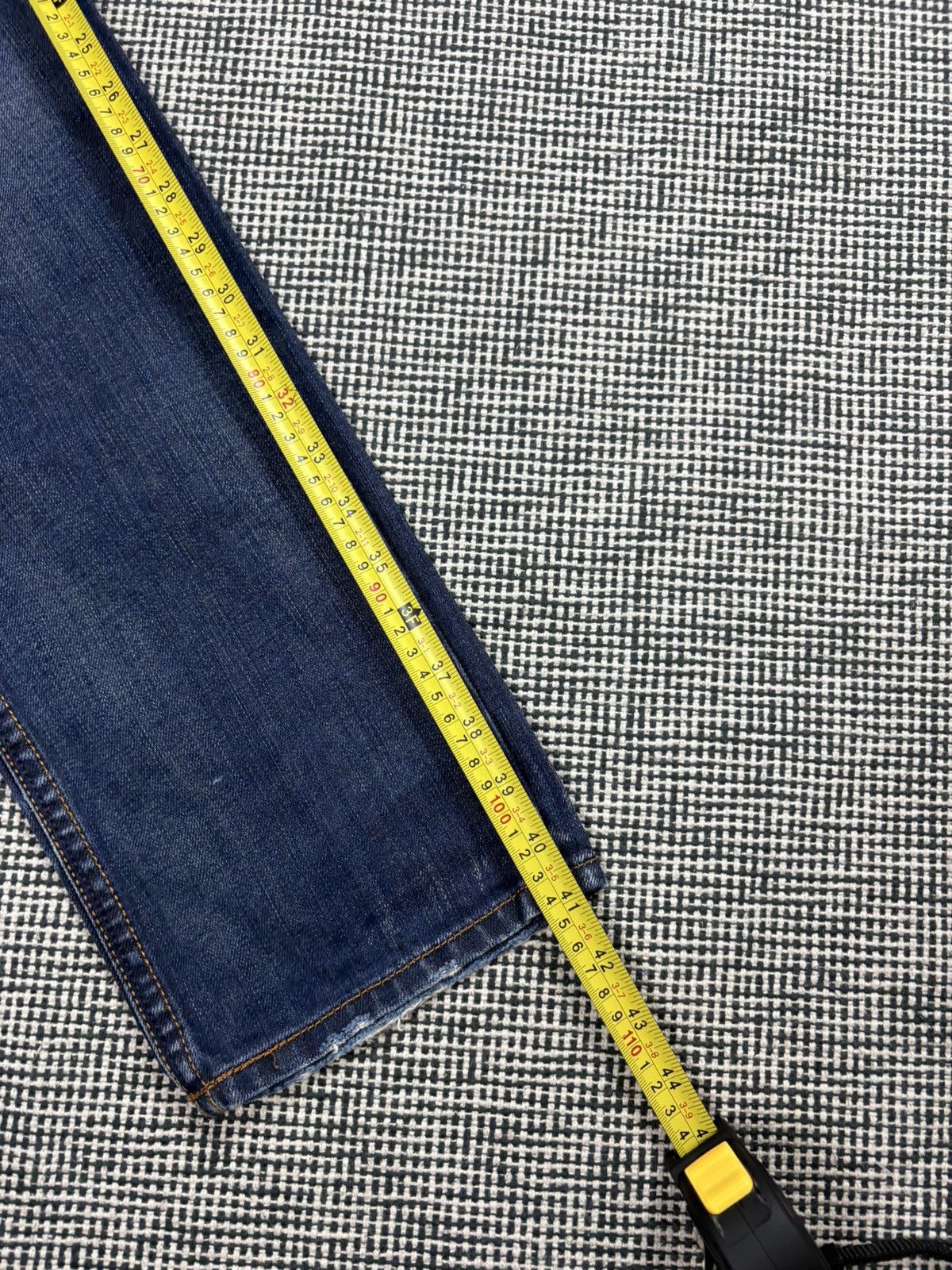 Diesel diesel thanaz washed straight jeans y2k vintage japanese Size US 34 / EU 50 - 12 Thumbnail