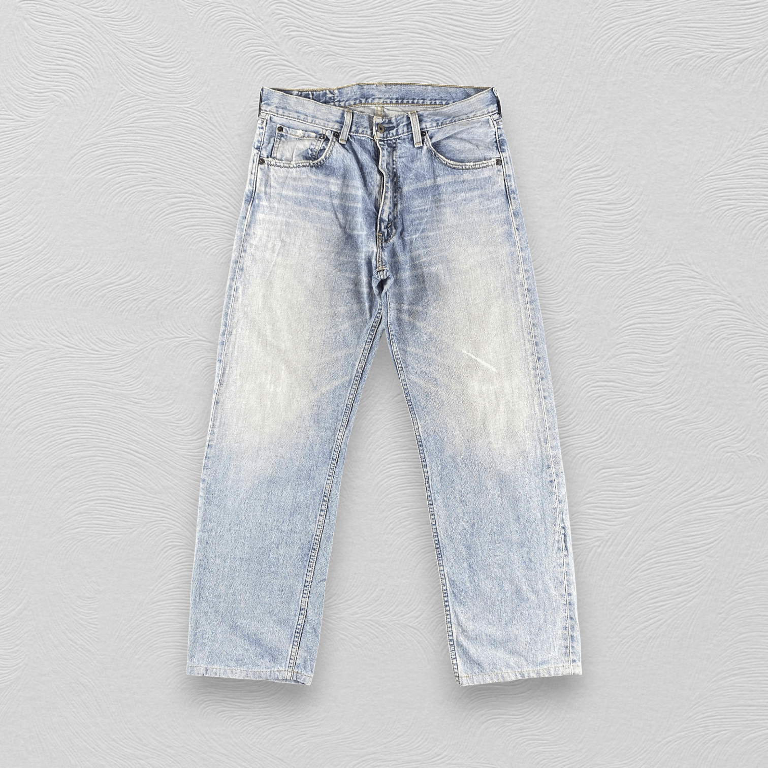 Vintage Levis 503 Jeans Faded Straight Legs Denim KJ3406