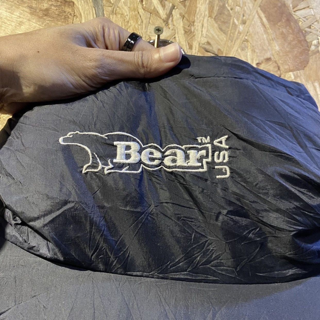 Vintage Vintage 90s Bear USA Reversible Light Puffer Jackets Size US L / EU 52-54 / 3 - 13 Thumbnail