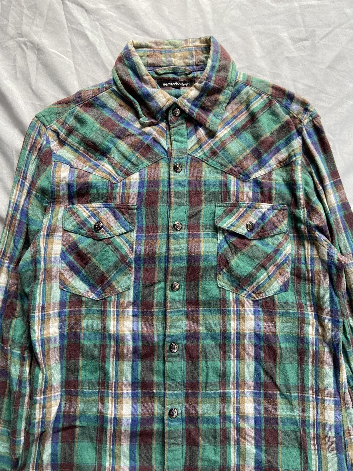semanticdesign SEMANTIC DESIGN CASUAL BUTTON DOWN SHIRT Size US M / EU 48-50 / 2 - 4 Thumbnail
