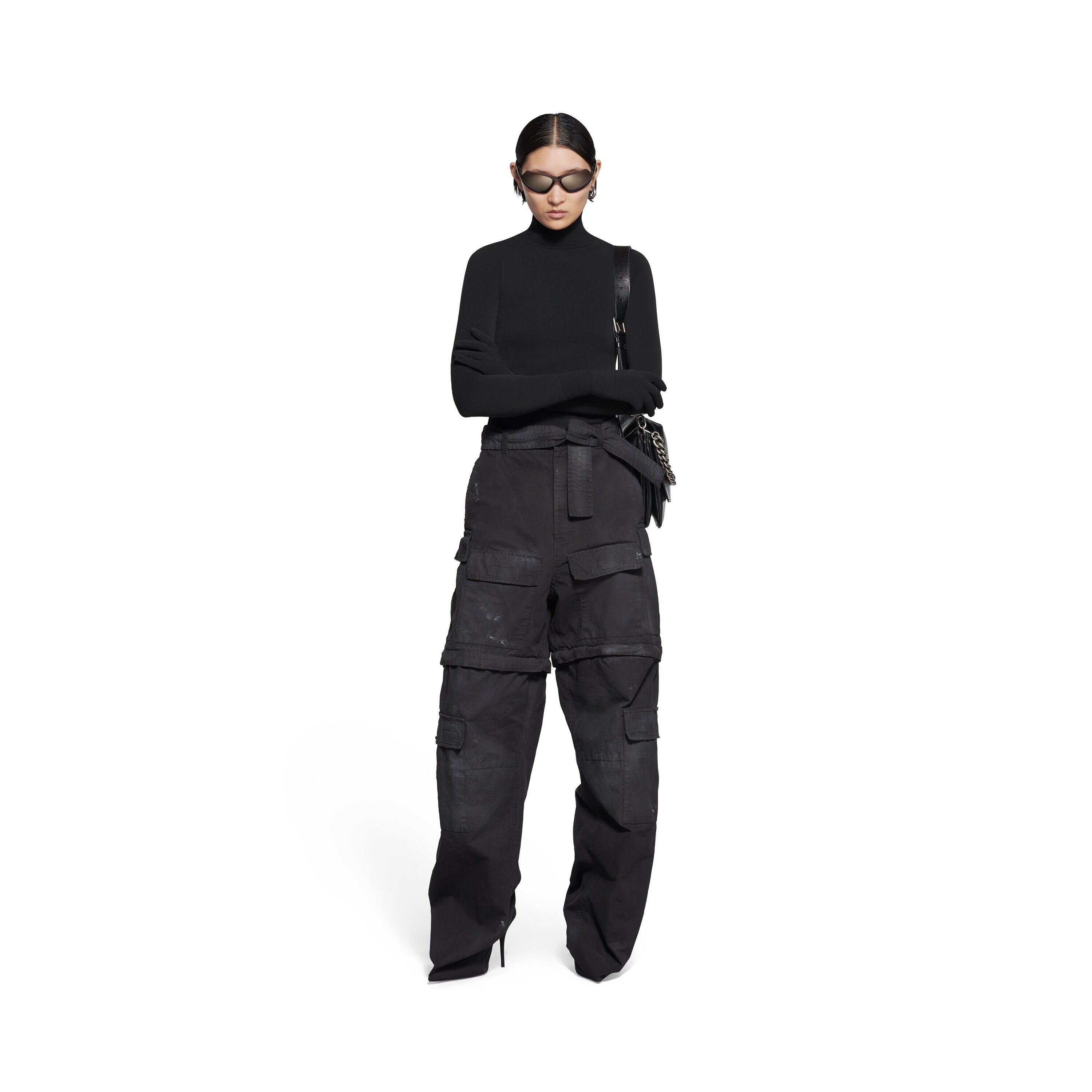 Balenciaga o1mt1gz1224 Gloves Sweater in Black Size US S / EU 44-46 / 1 - 2 Thumbnail