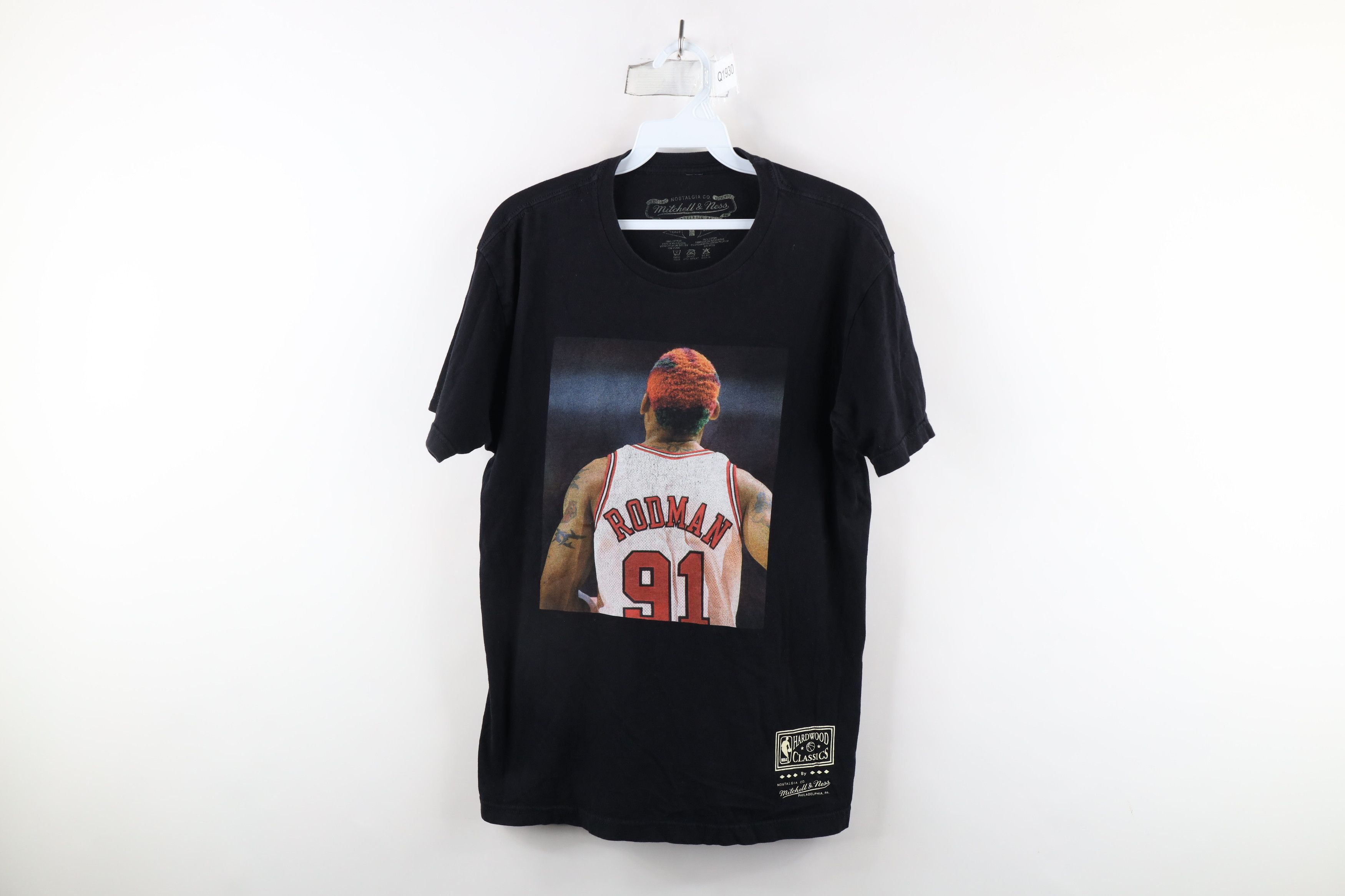 Mitchell & Ness × Vintage Mitchell & Ness Chicago Bulls Basketball T-Shirt Black Size US M / EU 48-50 / 2 - 1 Thumbnail
