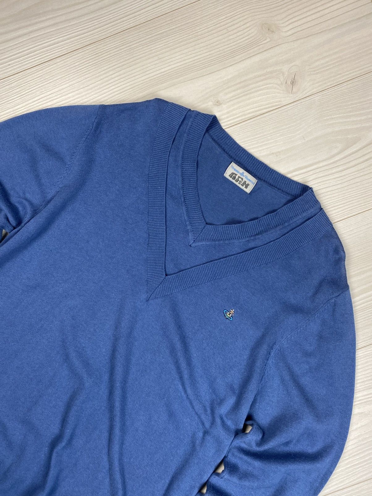 Vivienne Westwood Vintage Vivienne Westwood Man cardigan v-neck Size US XL / EU 56 / 4 - 6 Thumbnail