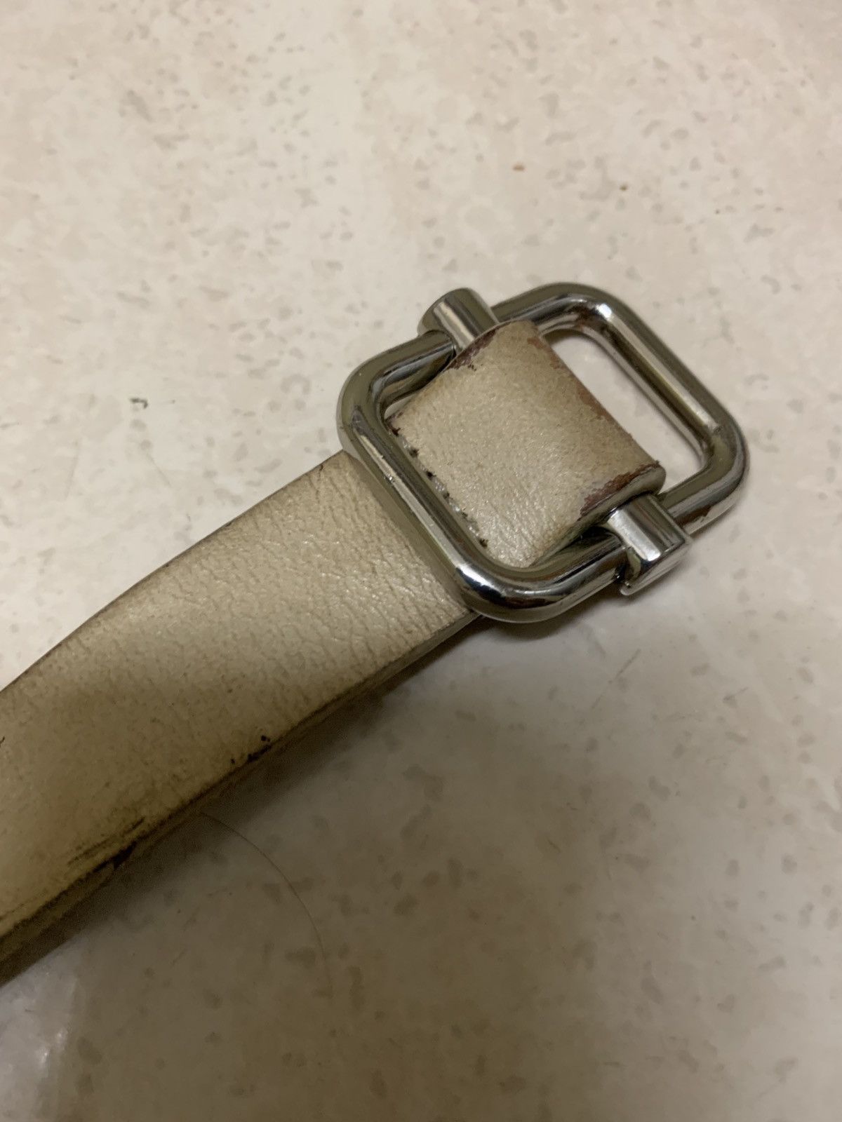 Maison MIHARA YASUHIRO Miharayamasuhiro good inspration leather belt with studs Size ONE SIZE - 8 Thumbnail