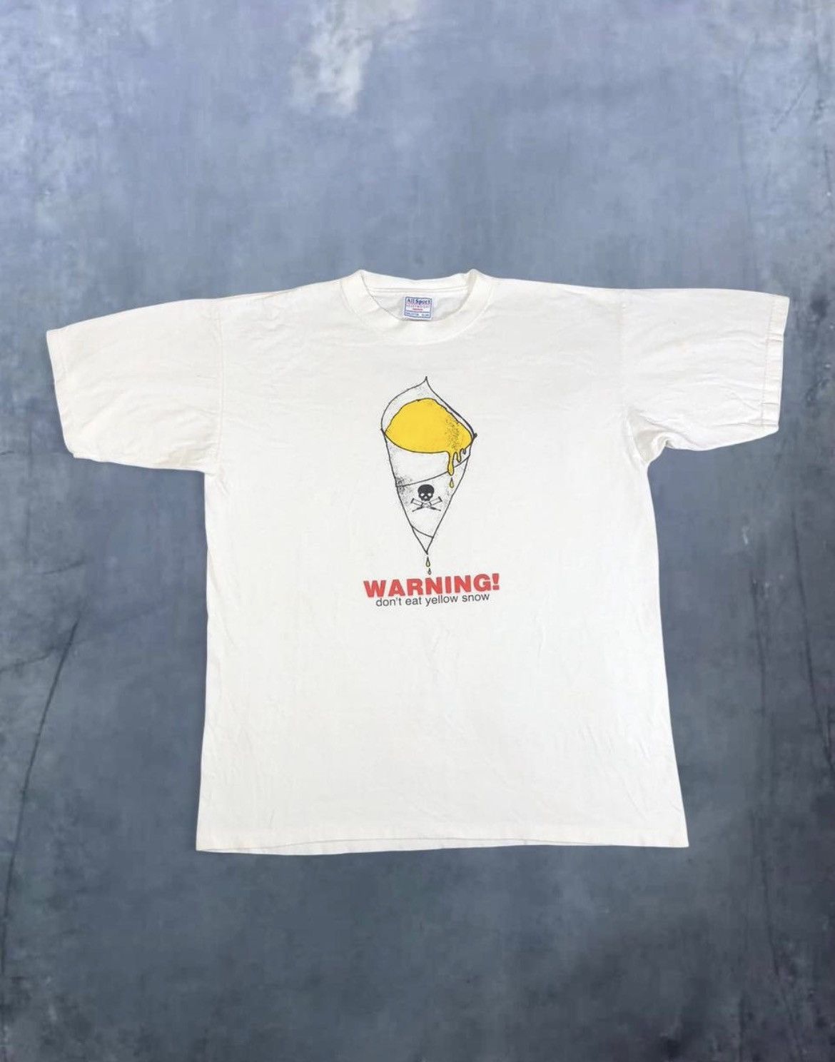 Vintage 2002 Jackass dont eat yellow snow MTV movie promo