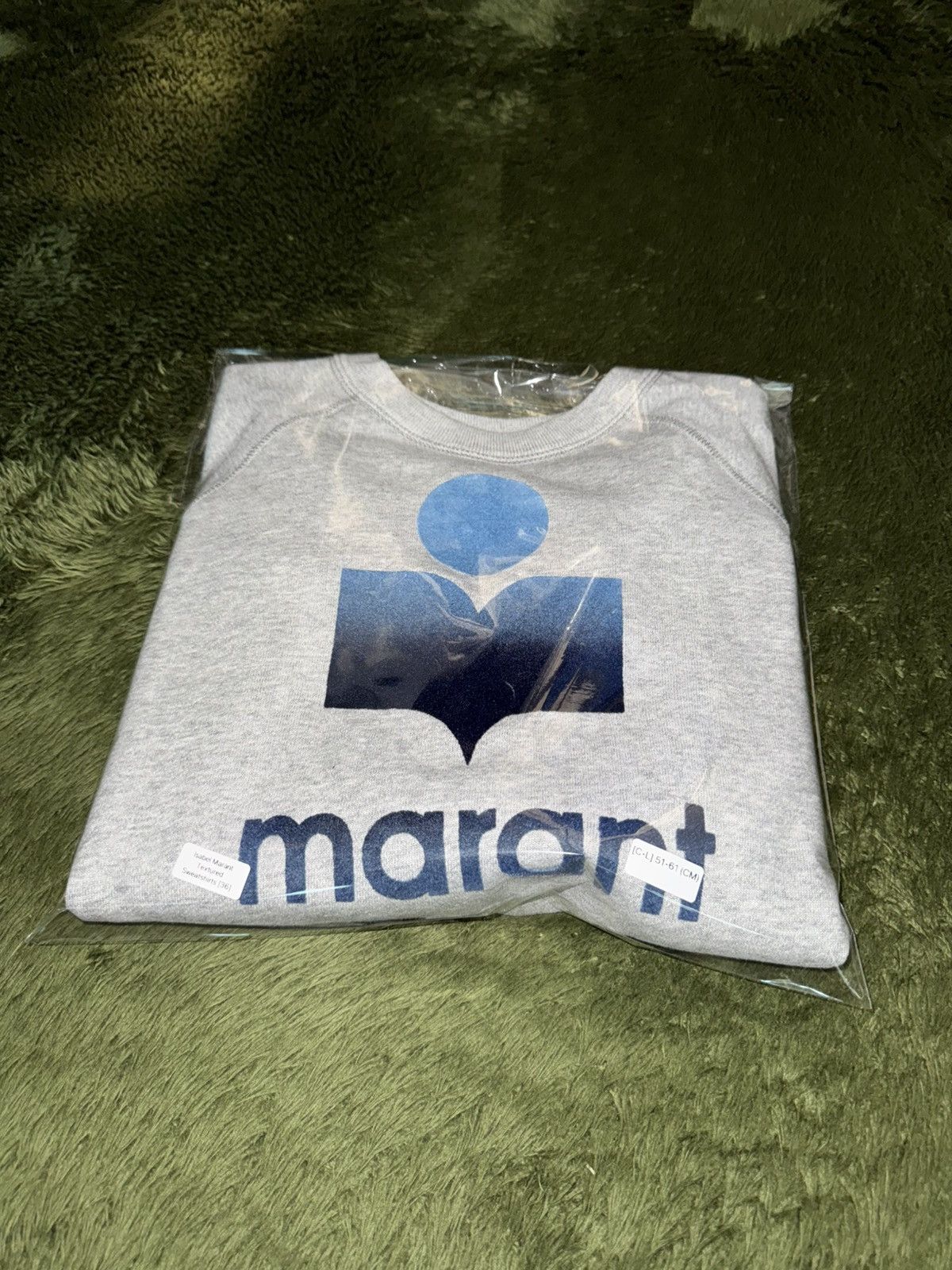 Isabel Marant [36] Isabel Marant 22SS Textured Print Sweatshirt Size XS / US 0-2 / IT 36-38 - 12 Thumbnail
