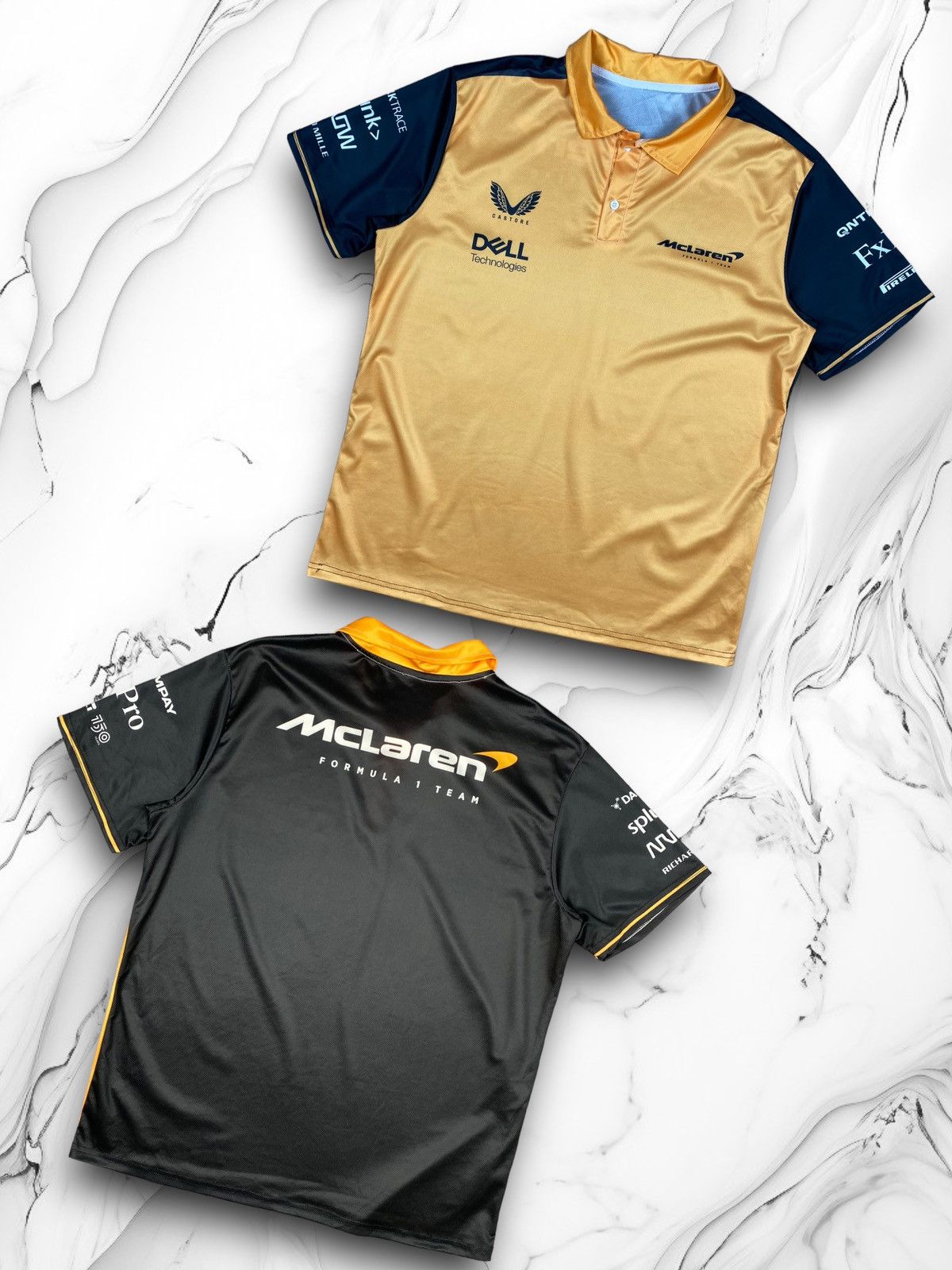 Other McLaren Racing Formula 1 Team Pirelli Castore Polo Size US XL / EU 56 / 4 - 1 Thumbnail