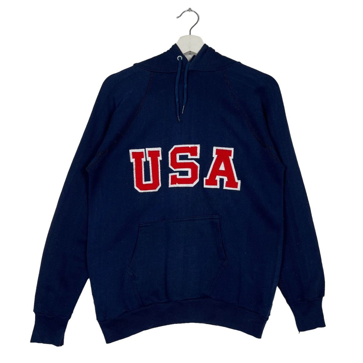 Vintage 🔥 80s VINTAGE DISCUS USA HOODIES MADE IN USA Size US S / EU 44-46 / 1 - 2 Thumbnail