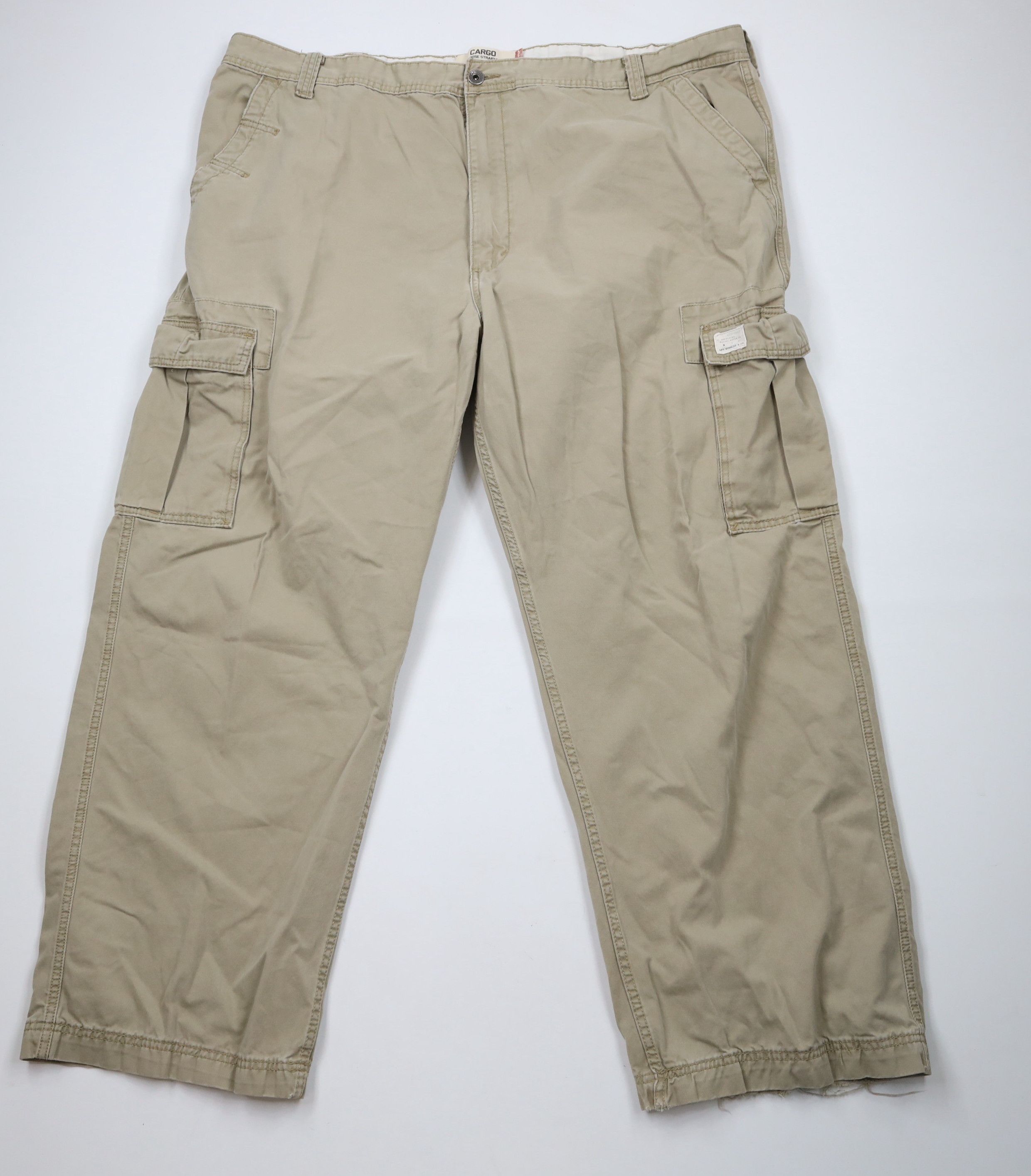 y2k archive levi's cargo pants goodフェード Levis y2k Cargo Pants Straight Loose Baggy Mens 32x32 | eBay