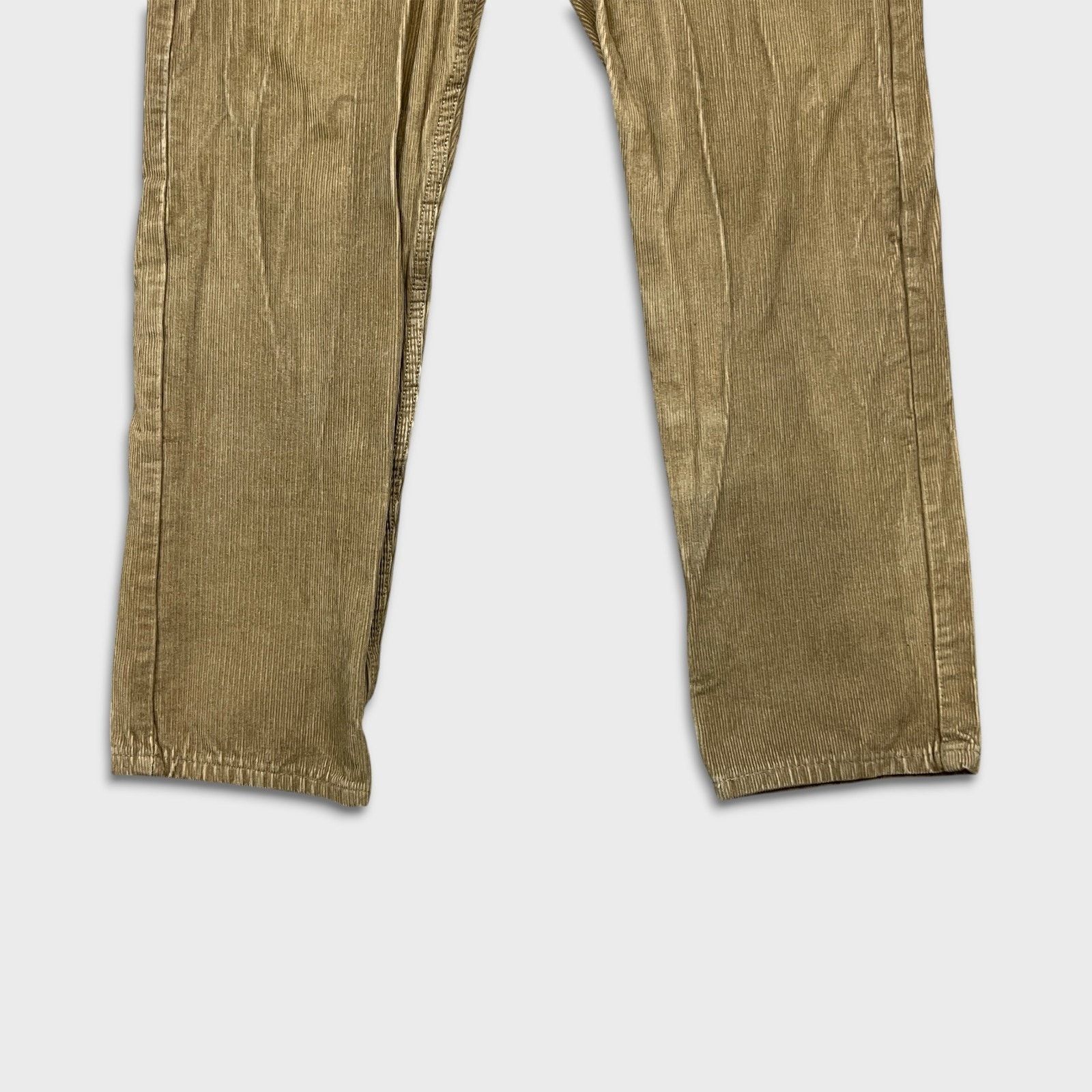 Levi's Levi's 502 Pants 32x26 Corduroy Tapered Stretch Regular Fit Size US 32 / EU 48 - 4 Thumbnail