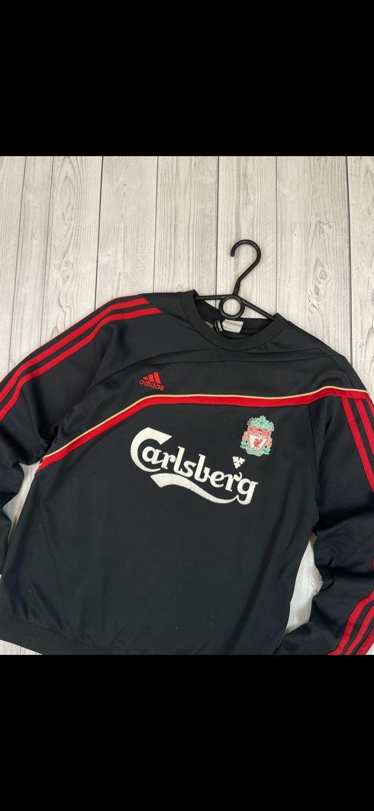 Adidas Vintage adidas Liverpool soccer sweatshirt size S Carlsberg Size US S / EU 44-46 / 1 - 3 Thumbnail