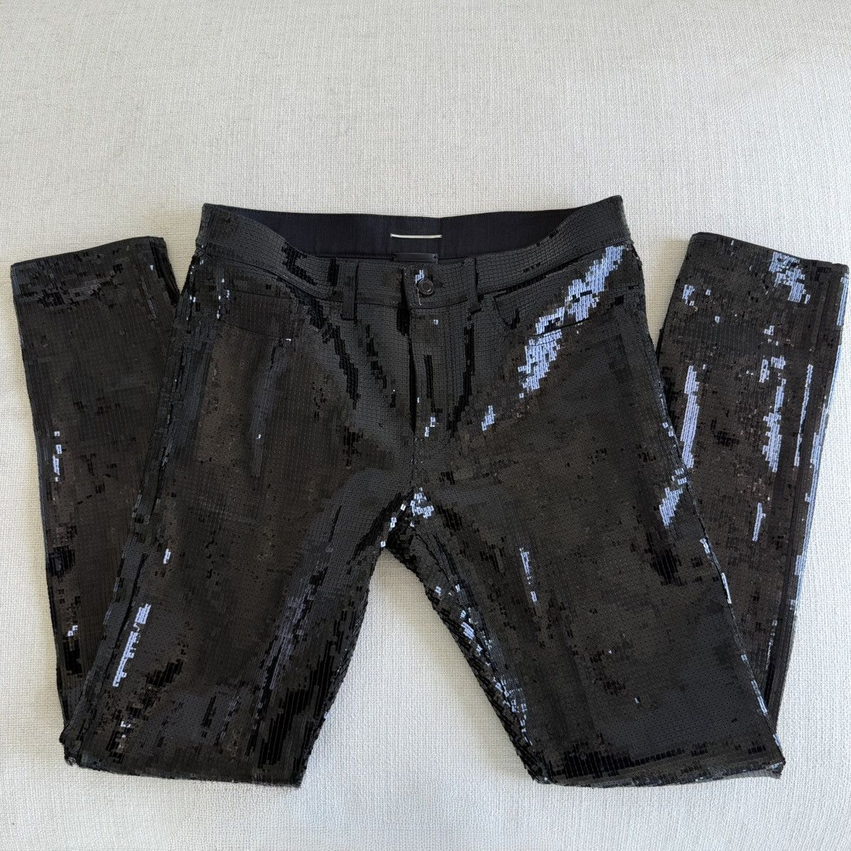 Saint Laurent Sequin Pants