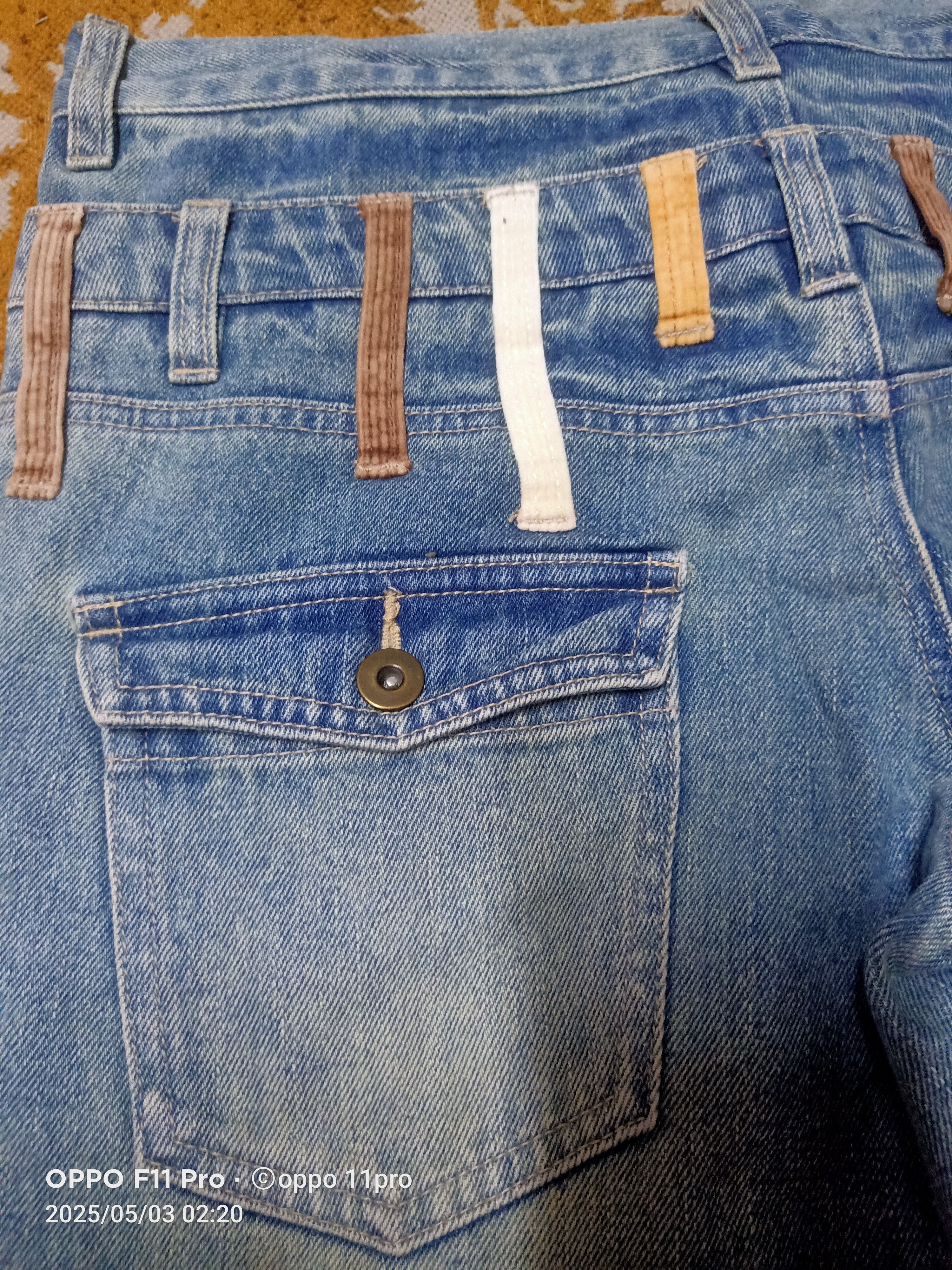 If Six Was Nine × Japanese Brand × Le Grande Bleu (L.G.B.) Unbrand Double Waist Flare Denim Size US 34 / EU 50 - 3 Thumbnail