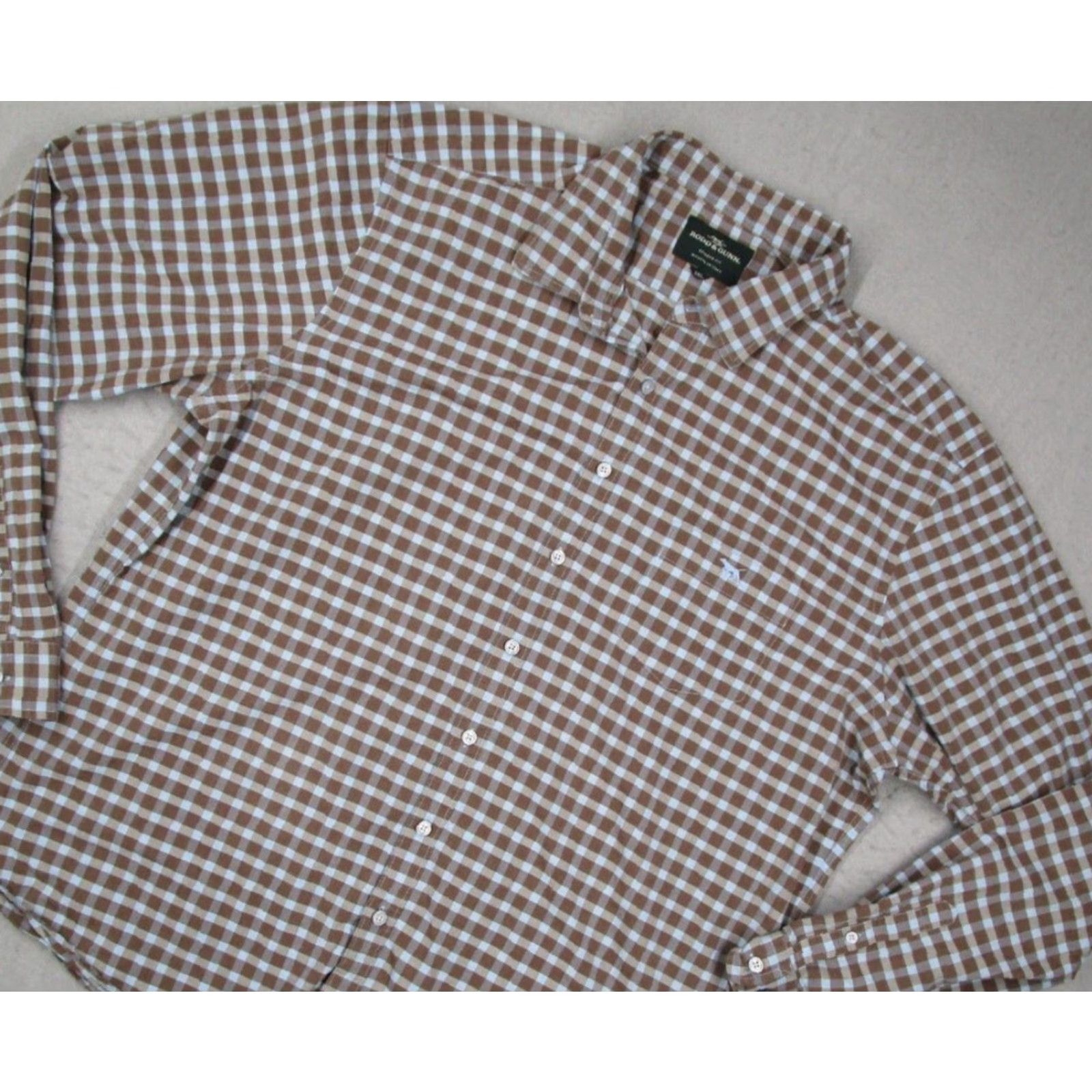 Rodd & Gunn VINTAGE Rodd Gunn Men's Shirt 3XL Long Sleeve Casual Check Blue Winter Mens Size US XXL / EU 58 / 5 - 2 Thumbnail