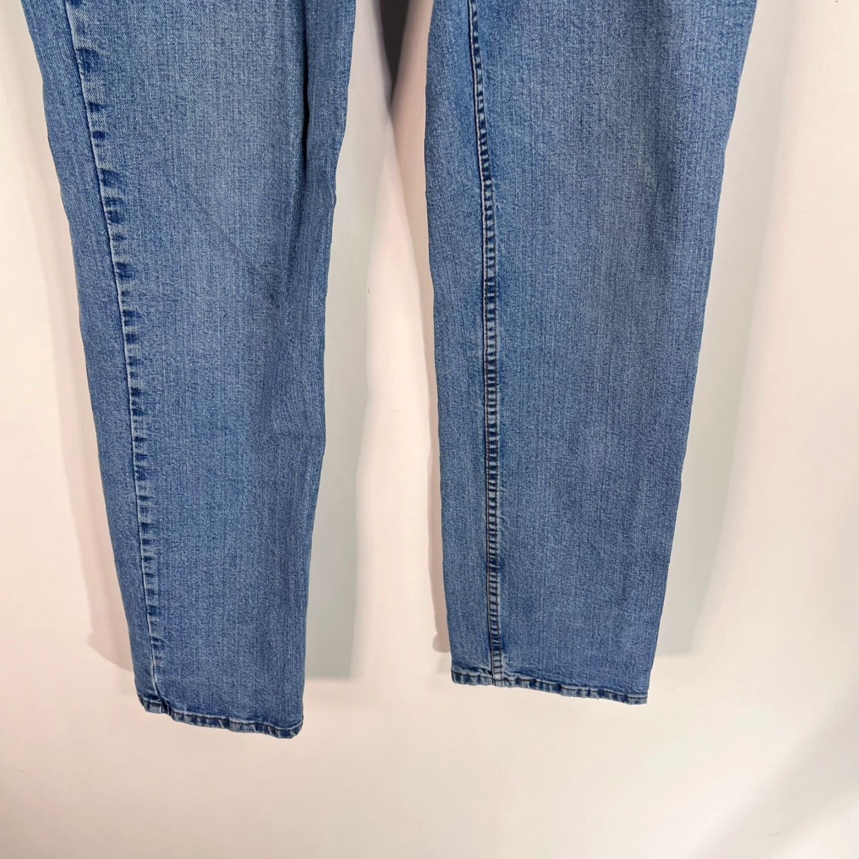 Harley Davidson Harley-Davidson Women's Straight Leg Denim Jeans Size 12 Blue Medium Wash 30x32 Biker Festival Size 34" / US 12 / IT 48 - 4 Thumbnail
