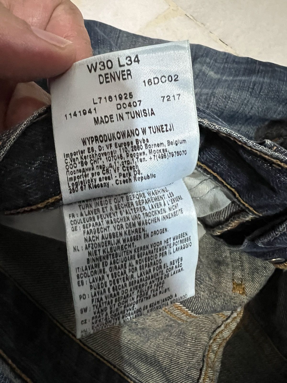 If Six Was Nine × Lee 🌈LEE FLARE DISTRESSED JEAN Size US 30 / EU 46 - 16 Thumbnail