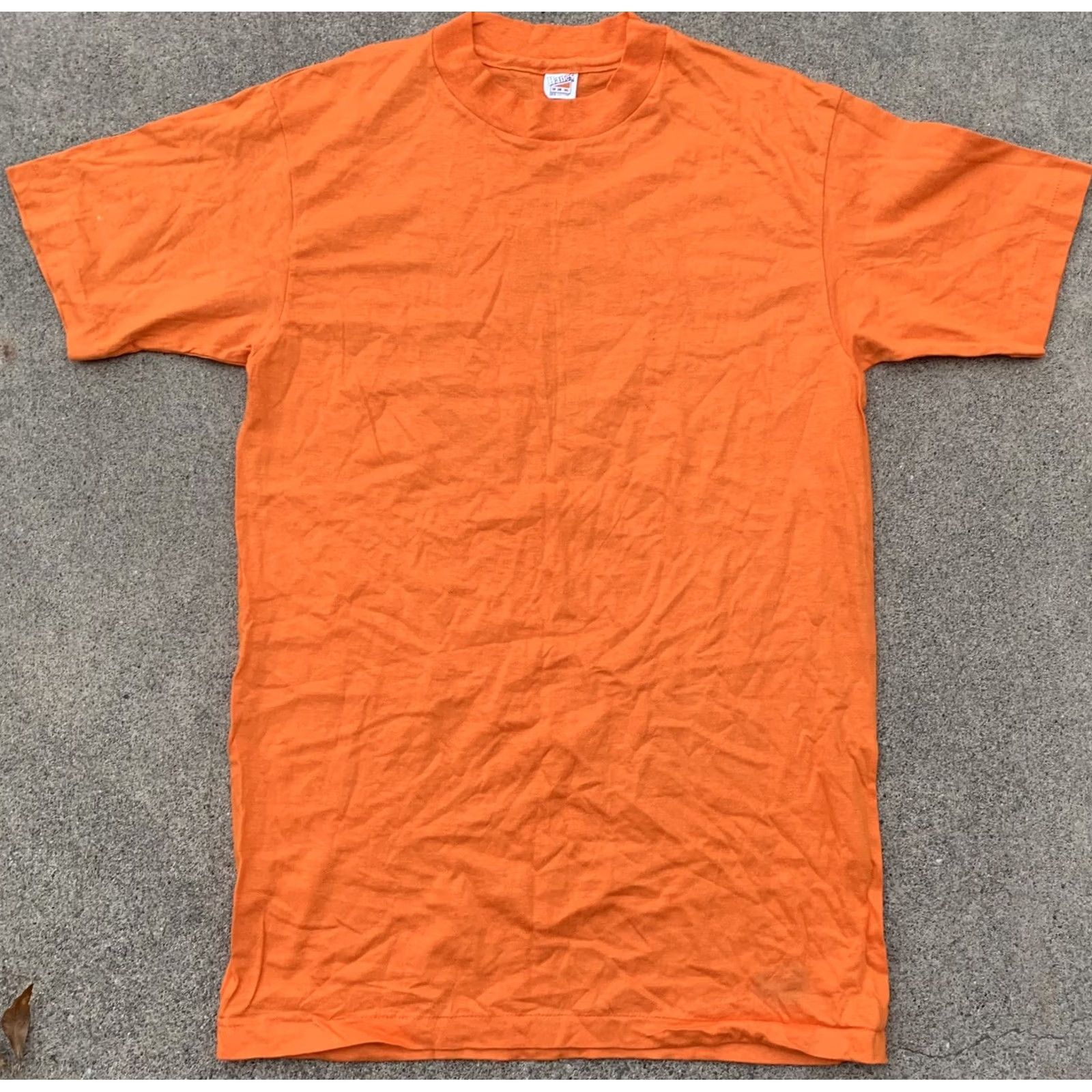 Hanes VINTAGE Hanes Shirt Napa Family Bike Club 1970s M single stitch Orange Mens Size US M / EU 48-50 / 2 - 4 Thumbnail