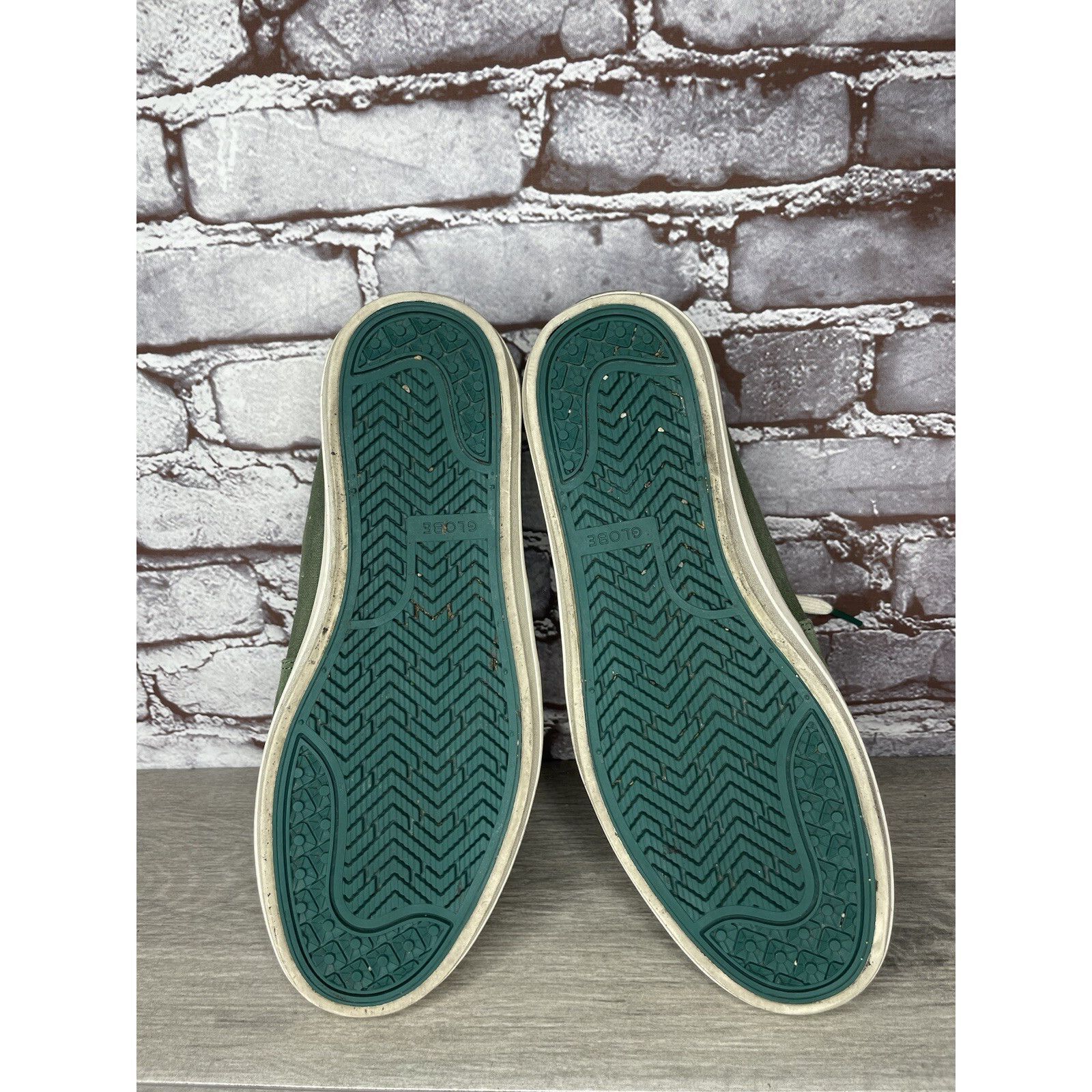 Globe Globe Green Suede Leather Casual Low Lace Sneakers Shoes Men Size US 9.5 / EU 42-43 - 7 Thumbnail