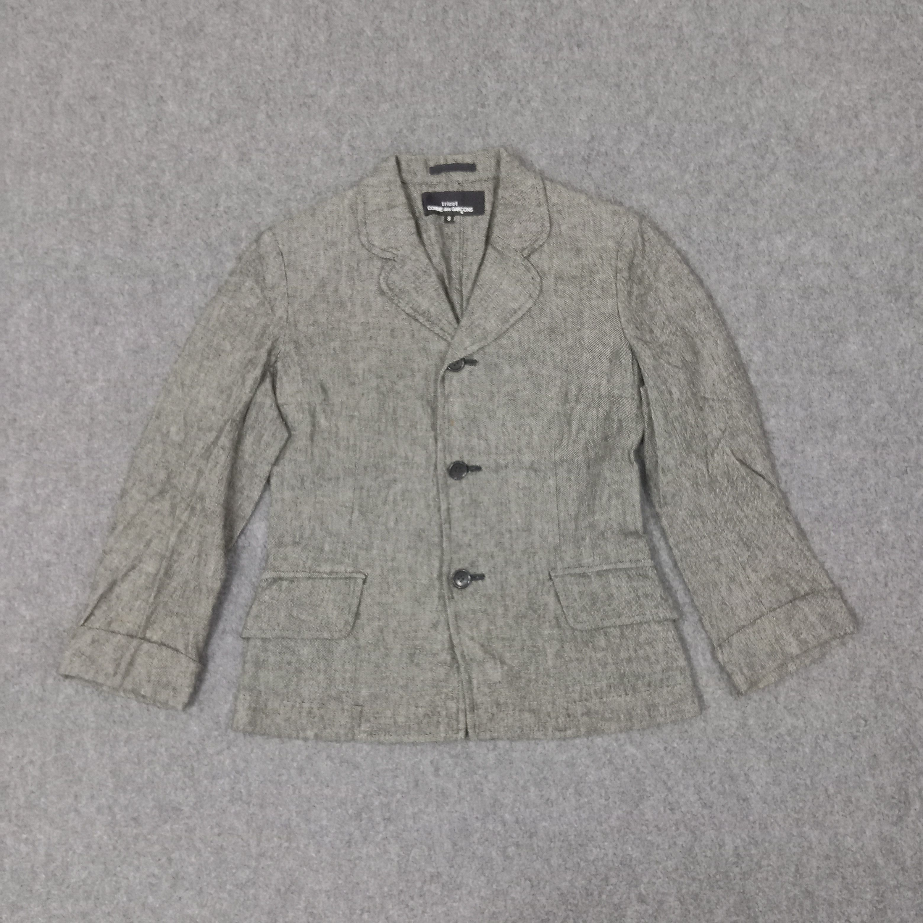 Japanese Brand TRICOT COMME DES GARCONS Japanese Brand Blazer C255N3 Size XXS / US 00 / IT 34 - 1 Thumbnail