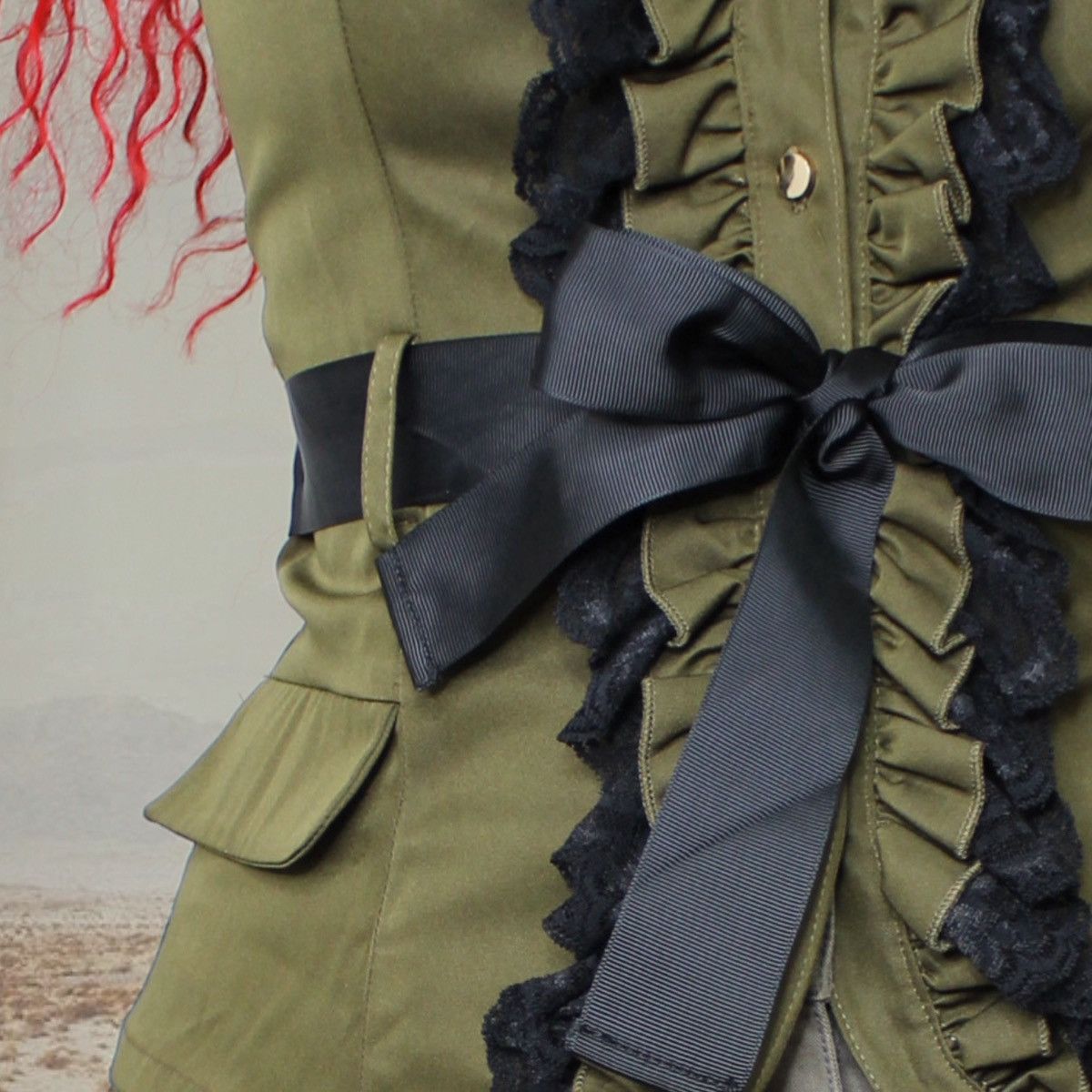 Morgan De Toi 📚MORGAN BOW VEST📚 Size XS / US 0-2 / IT 36-38 - 4 Thumbnail