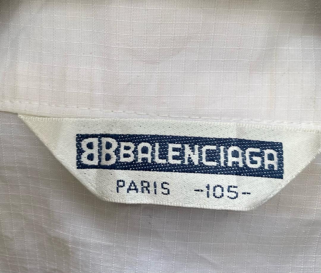 Balenciaga × Vintage Rare Vintage 90s🔥 Balenciaga Paris Full zipper Jacket Size US L / EU 52-54 / 3 - 8 Thumbnail