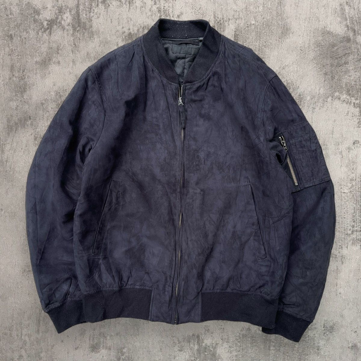 Uniqlo UNIQLO MEN'S VELVET BOMBER JACKET SIZE M Size US M / EU 48-50 / 2 - 1 Thumbnail