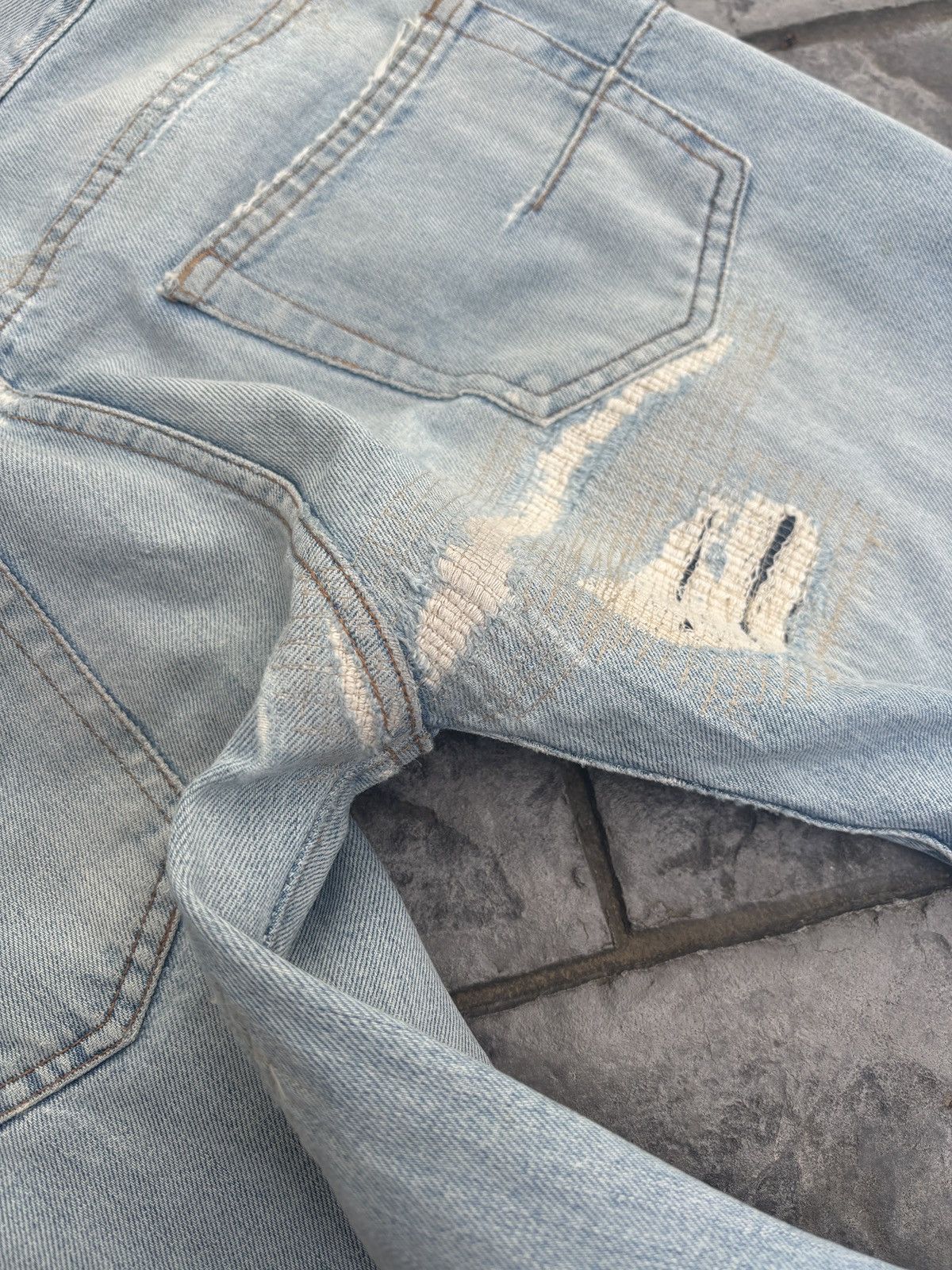 Dior Dior SS06 Crash Denim Size US 28 / EU 44 - 5 Thumbnail