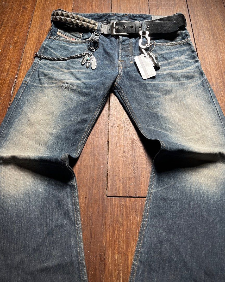 Diesel × Vintage Vintage Diesel washing fading denim Size US 34 / EU 50 - 2 Thumbnail