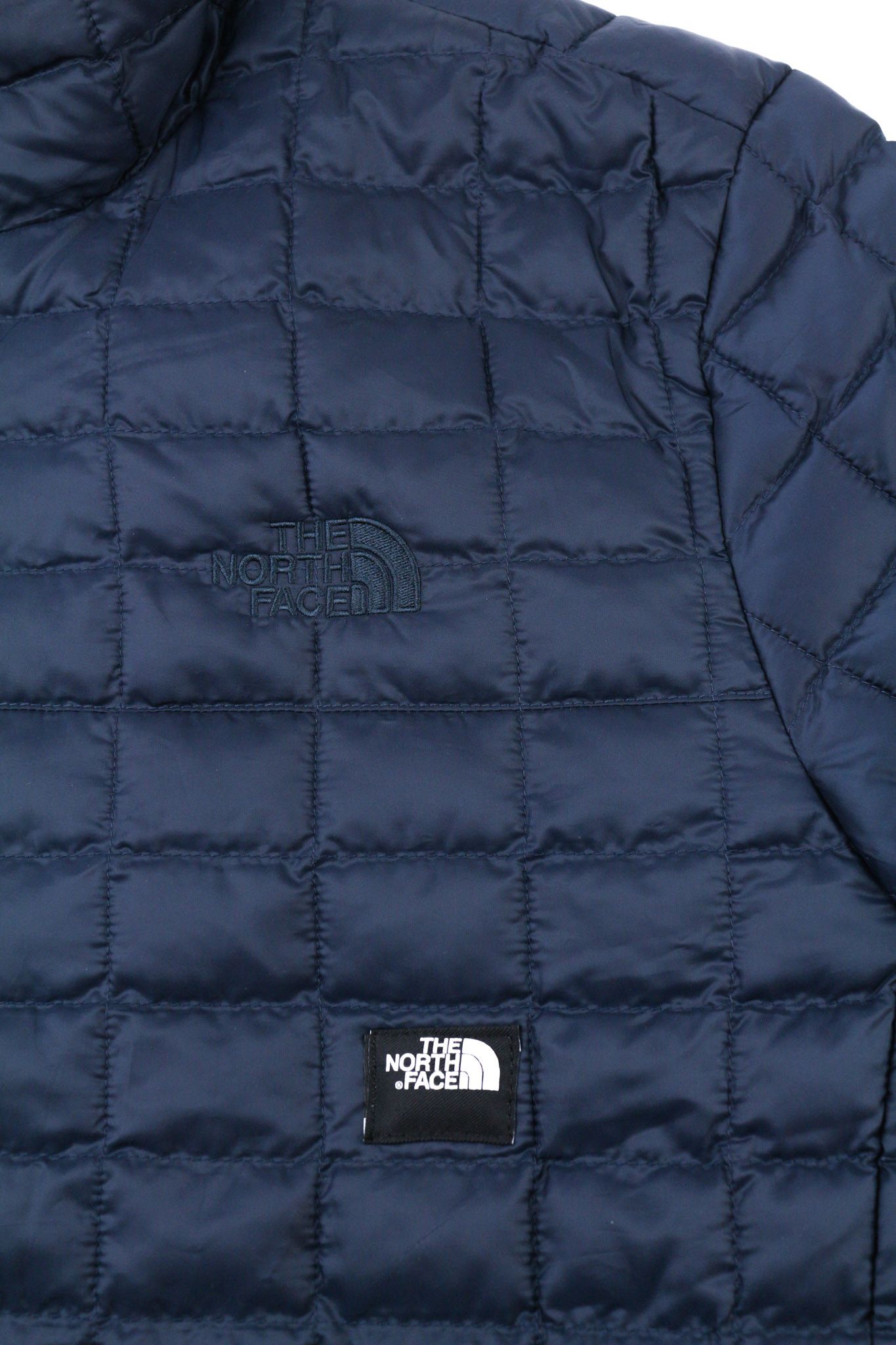 The North Face T93Y3N XL Thermoball Eco High Neck Lined Blue Jacket 79749 Size US XL / EU 56 / 4 - 6 Thumbnail
