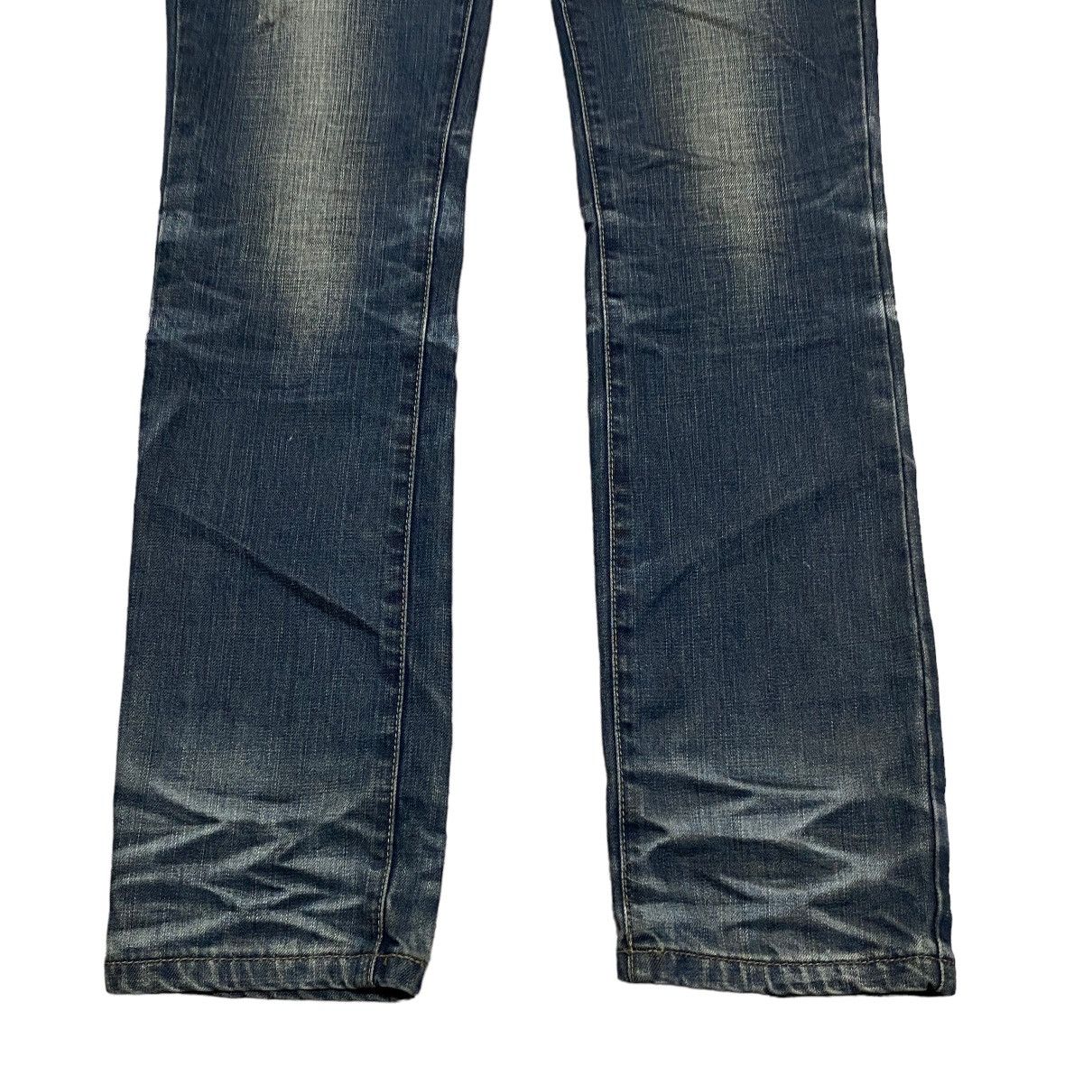 Le Grande Bleu (L.G.B.) Rare Design Vintage Japanese Brand Classic Elf Jeans 2000s Size US 30 / EU 46 - 5 Thumbnail