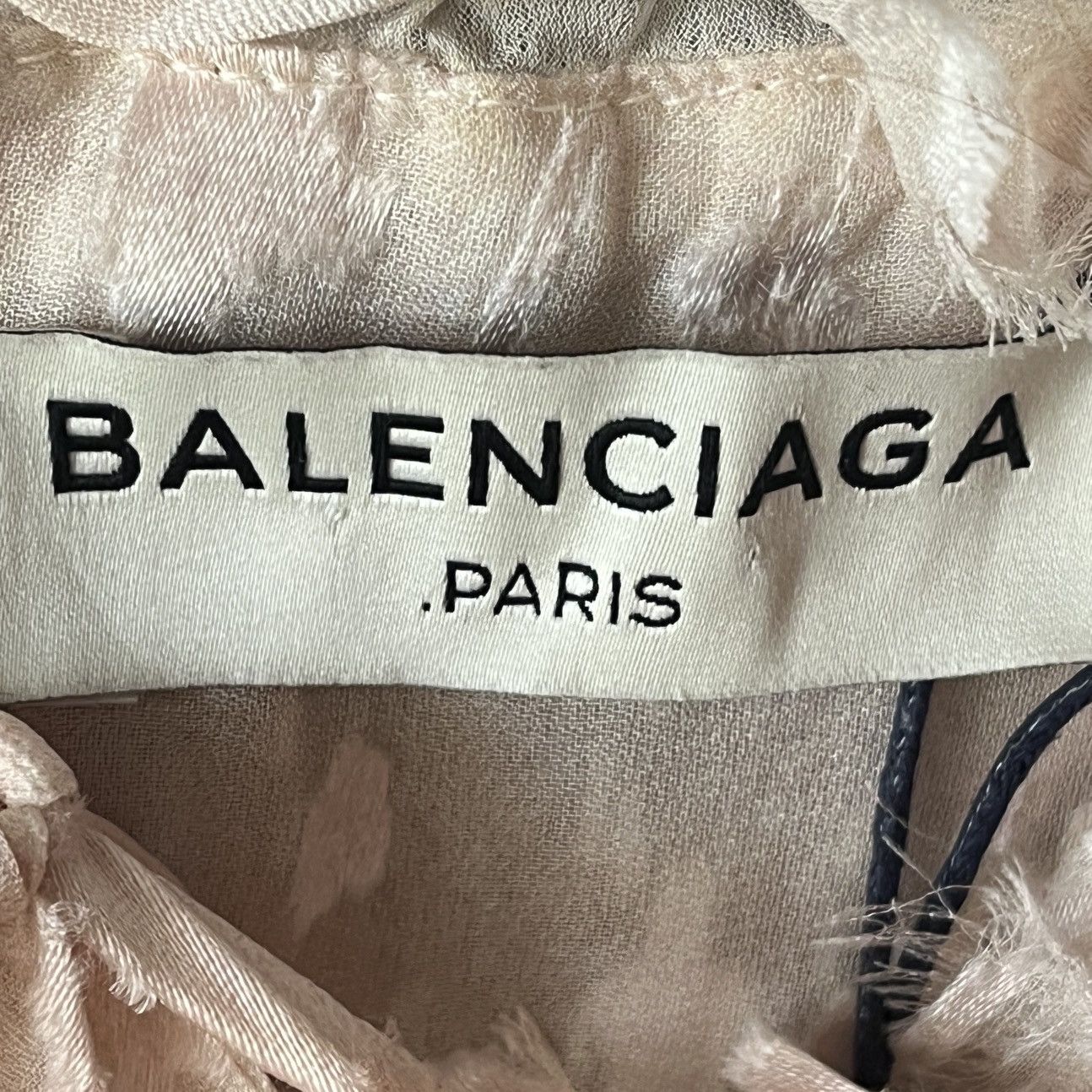 Balenciaga Balenciaga Pink Lace Printed Shirt K26WX Size XS / US 0-2 / IT 36-38 - 5 Thumbnail
