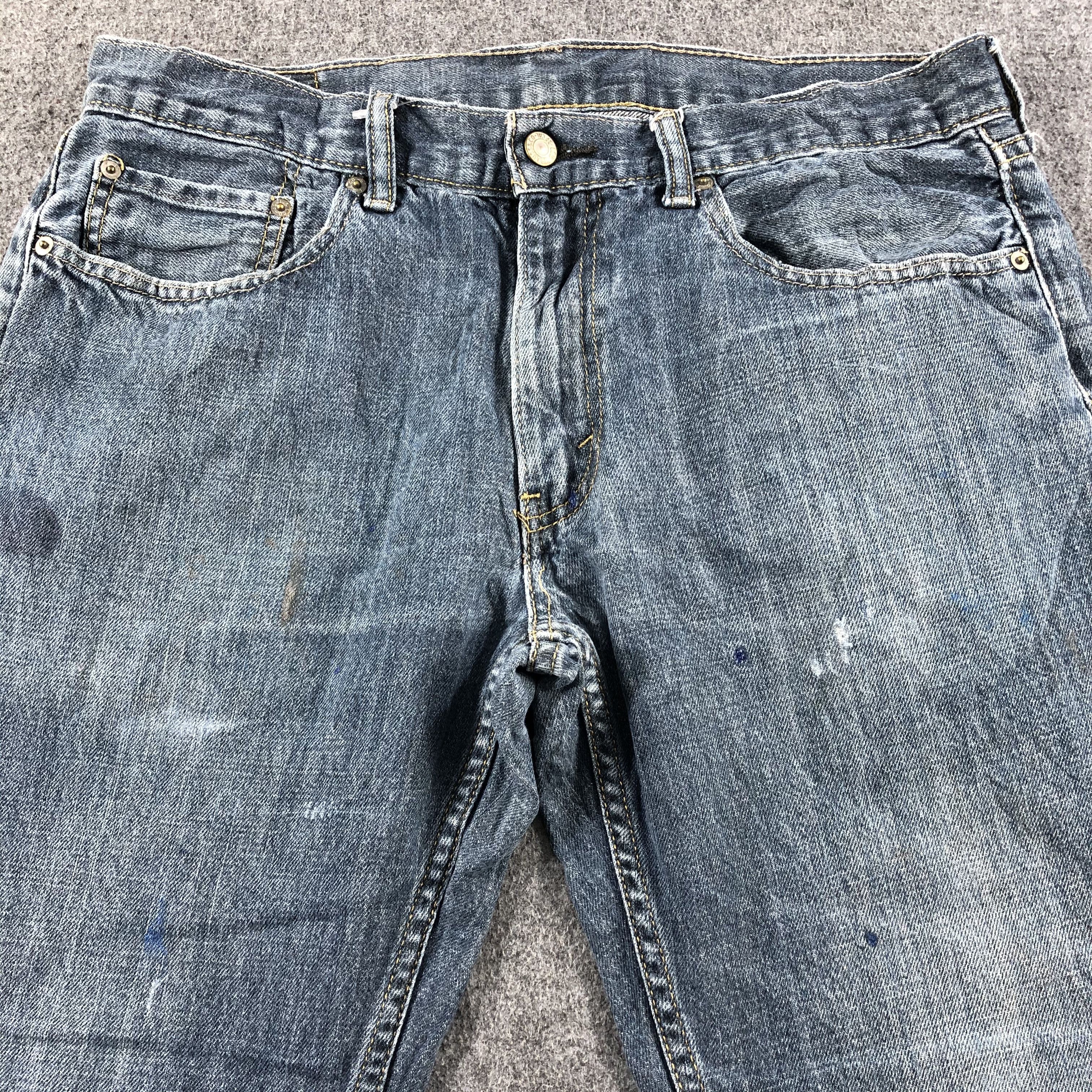 Levi's Vintage Blue Wash Levis 559 Jeans-J2627 Size US 34 / EU 50 - 3 Thumbnail